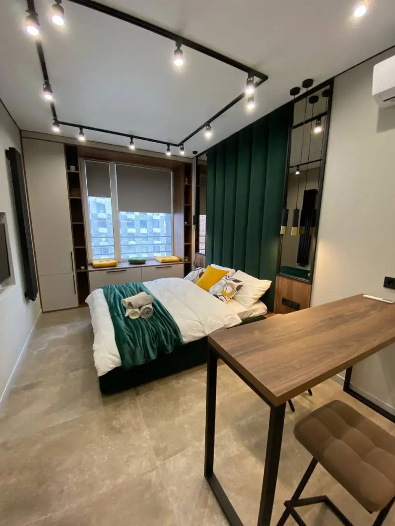 Апартаменты Студия на Шелепихинской Набережной Сапфир