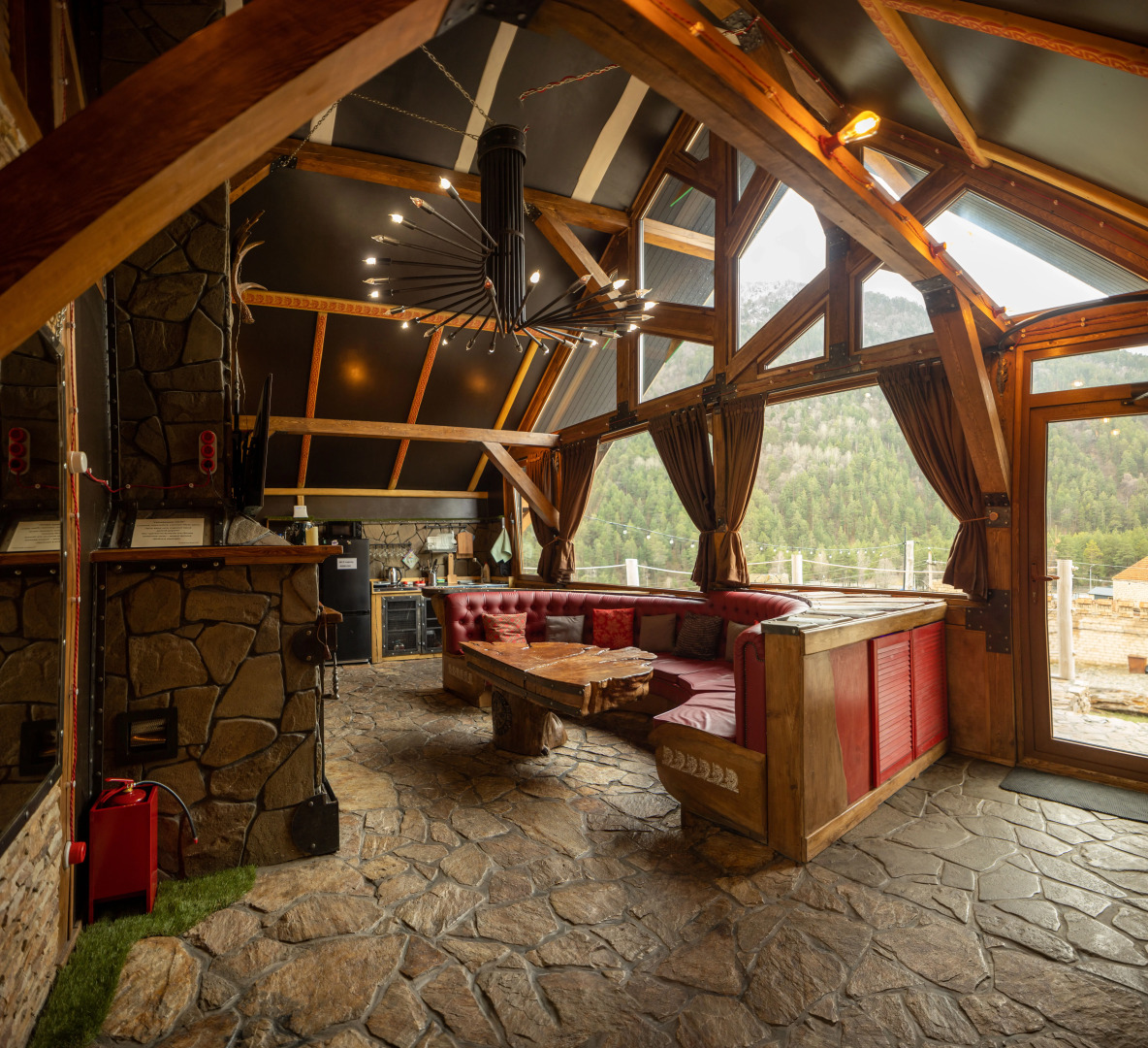 Частный дом Красный Викинг в Тегенекли