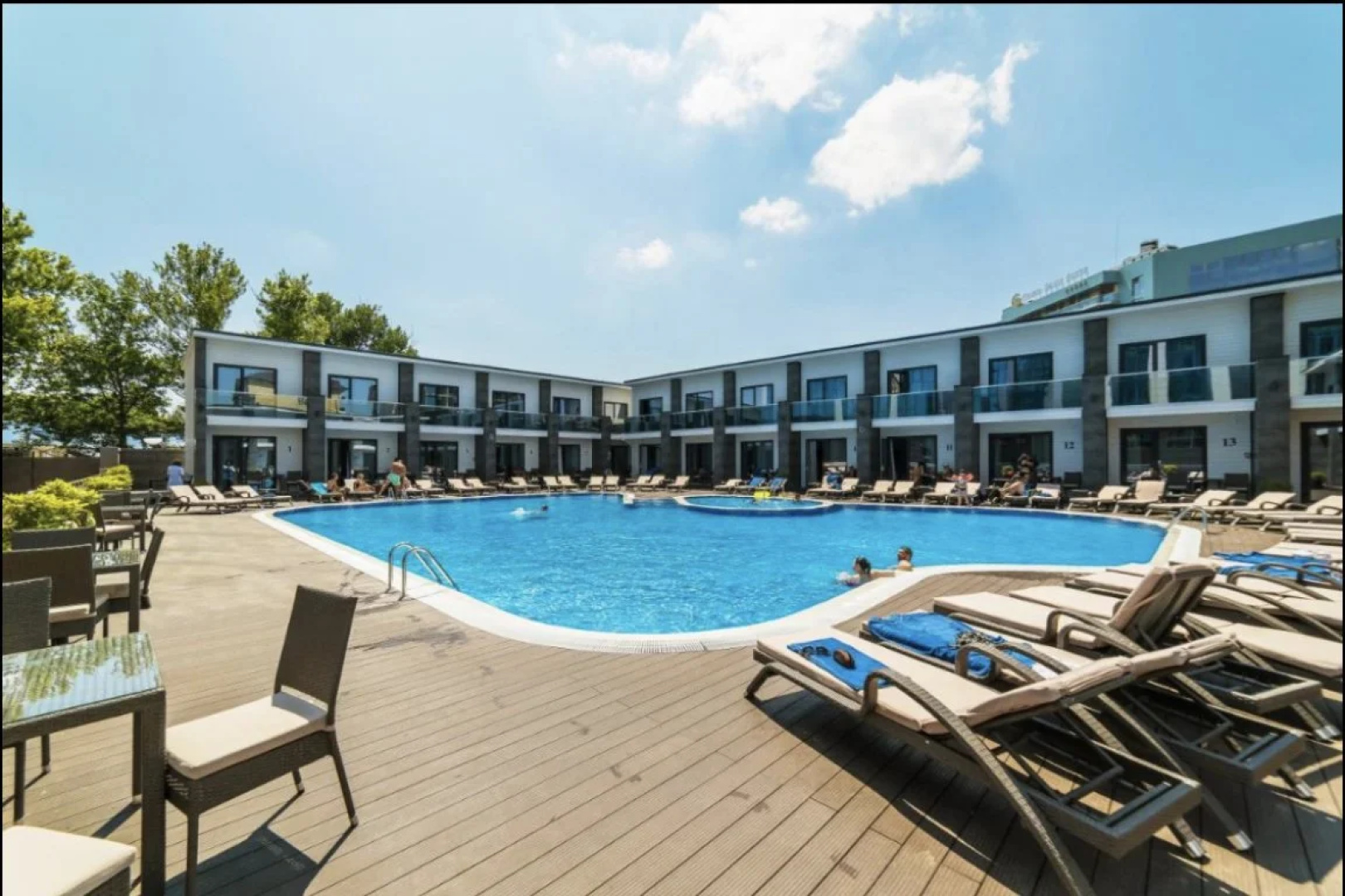Апартаменты Студия Люкс с видом на море Голубые Дали B-Flats 9