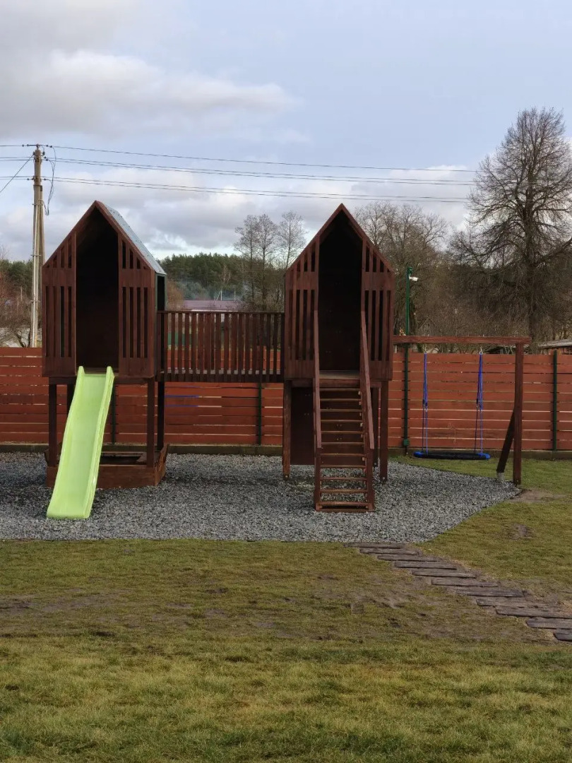 Частный дом с сауной купелью с двумя спальнями