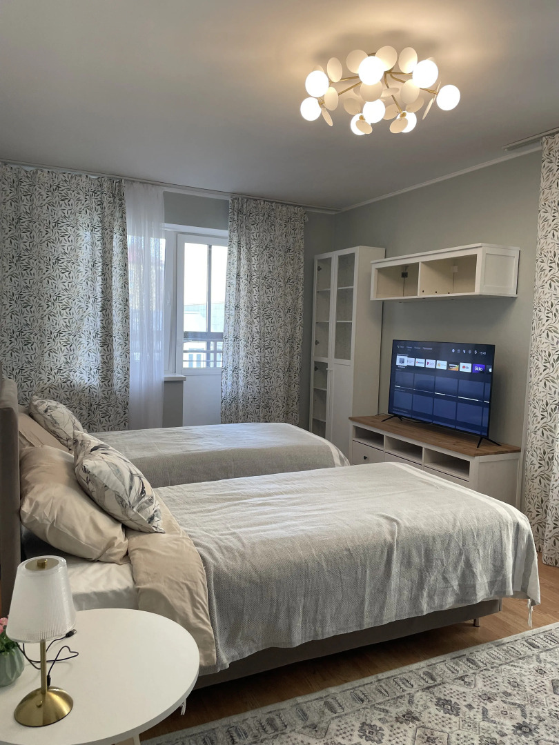 Квартира Просторная 2-комнатная квартира у реки Шоша на первой линии