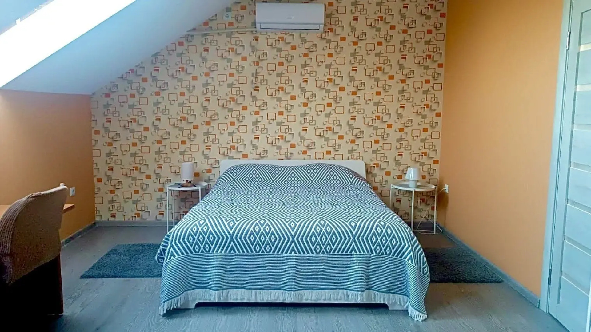 Апартаменты с видом на море, райское место для большой компании