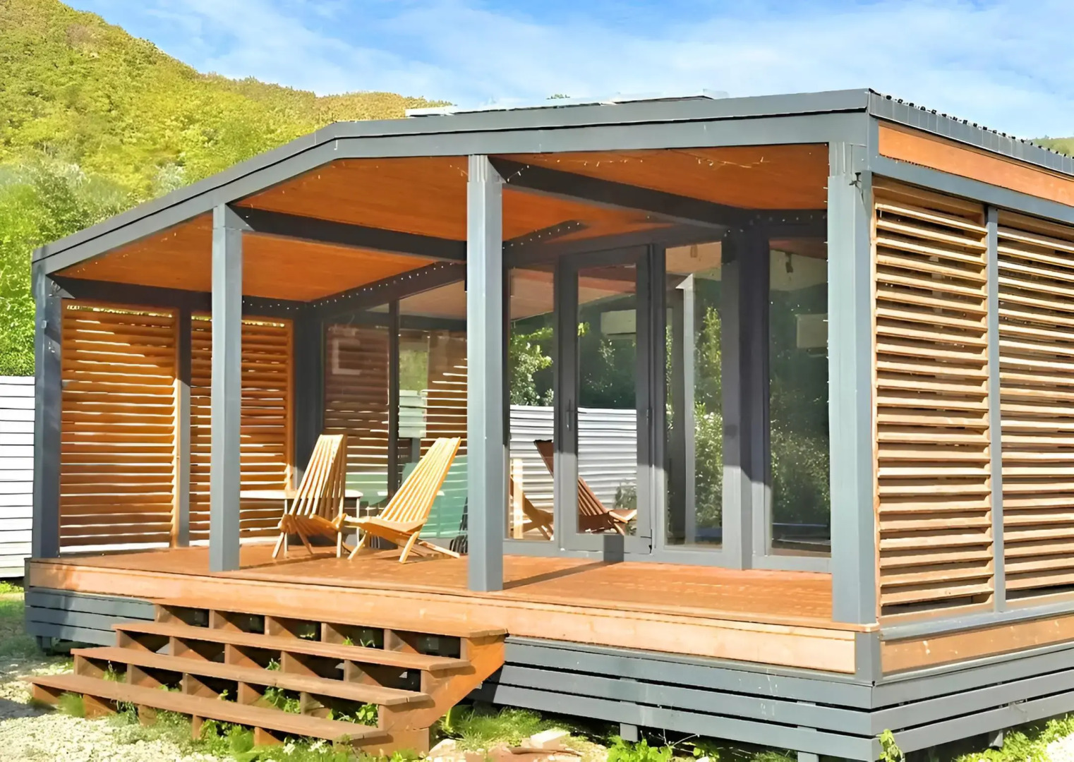 Частный дом Загородный комплекс на берегу реки с баней