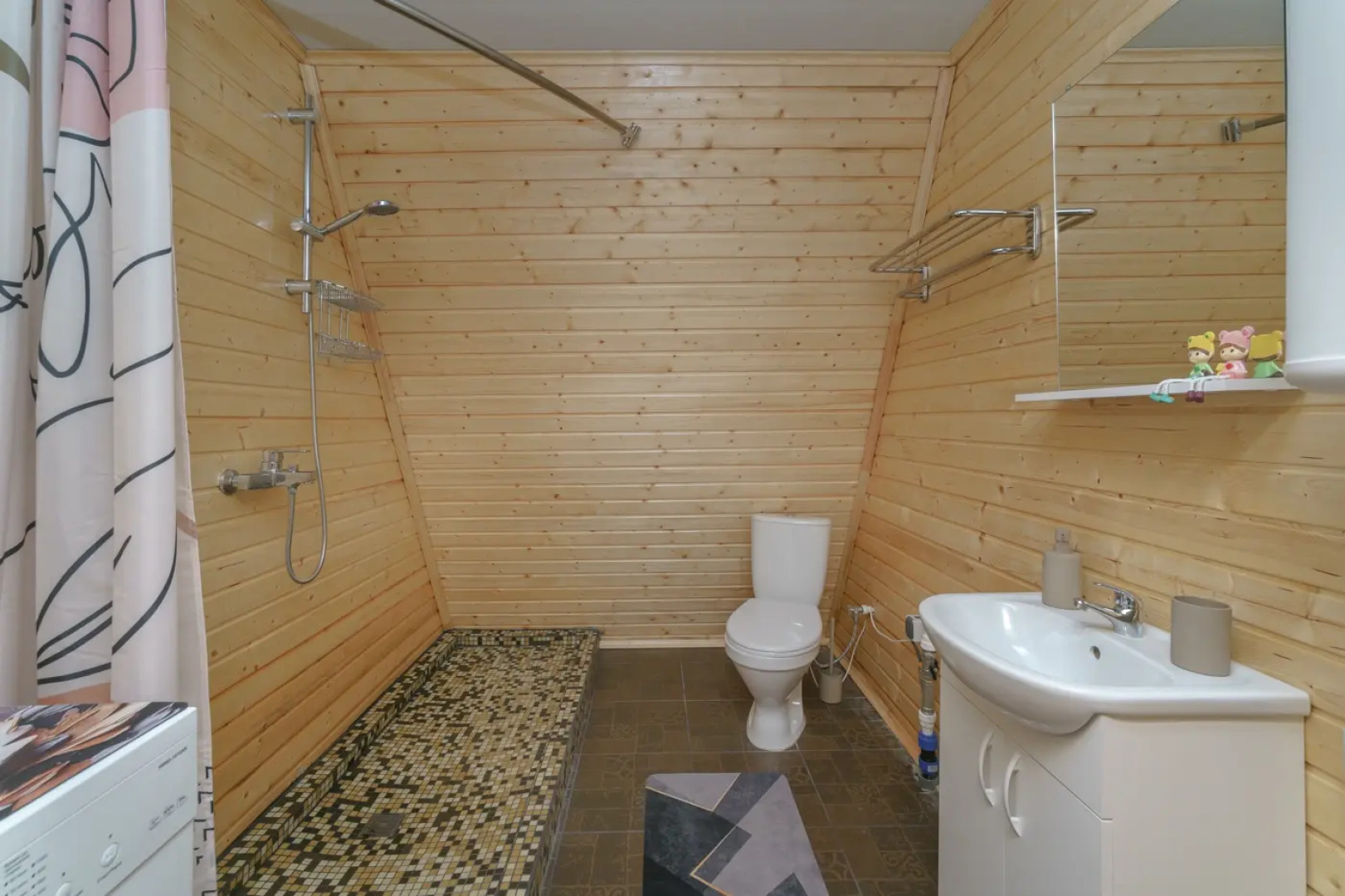 Частный дом Семейный афрейм с баней и бассейном у реки