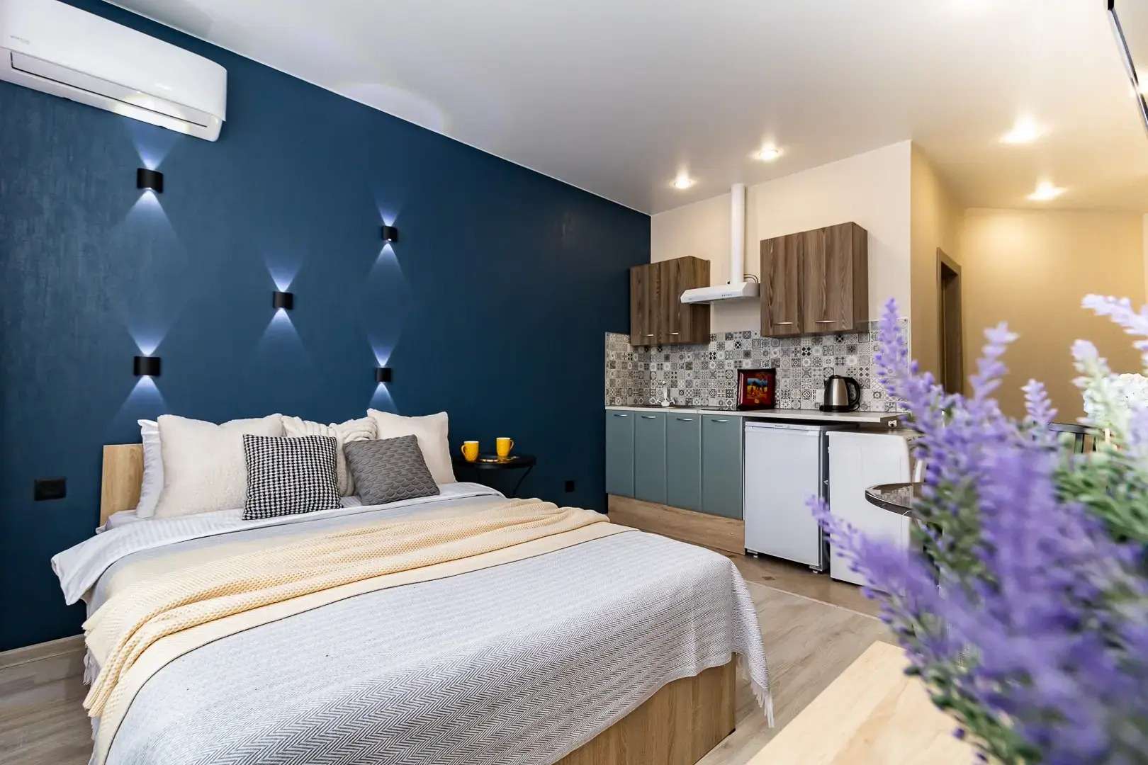 Апартаменты у Парка Галицкого с Видом на Академию Футбола и Парк Облаков