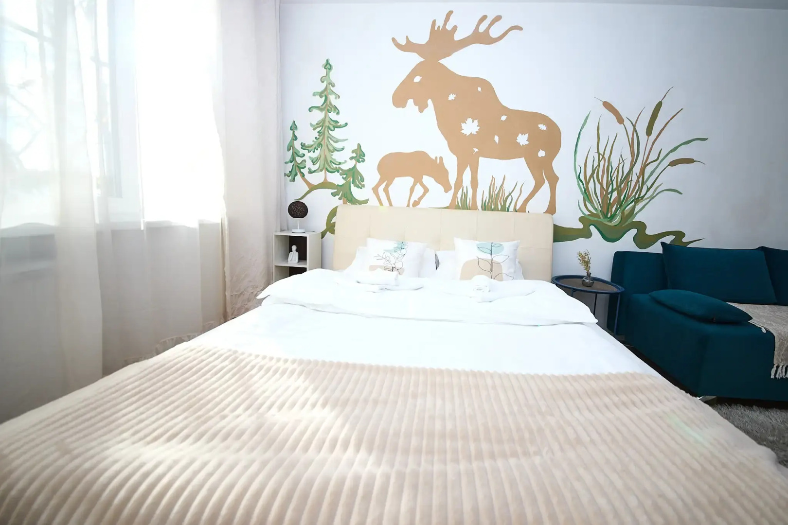 Апартаменты DD.APARTS.VBG - уютныe апаpтамeнты c 2-мя cпальнями