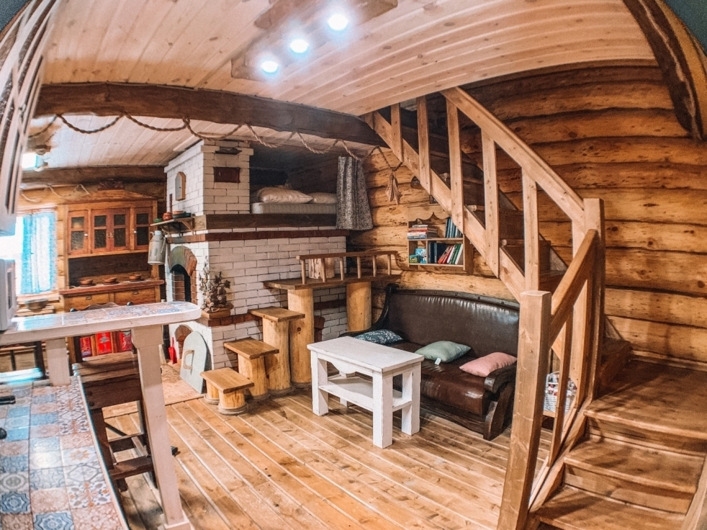 Частный Дом Экодеревня Печки Лавочки