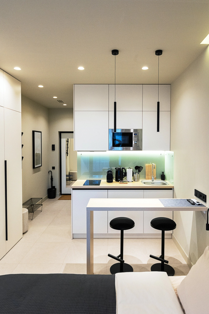 Апартаменты с балконом в ЖК Метрополь