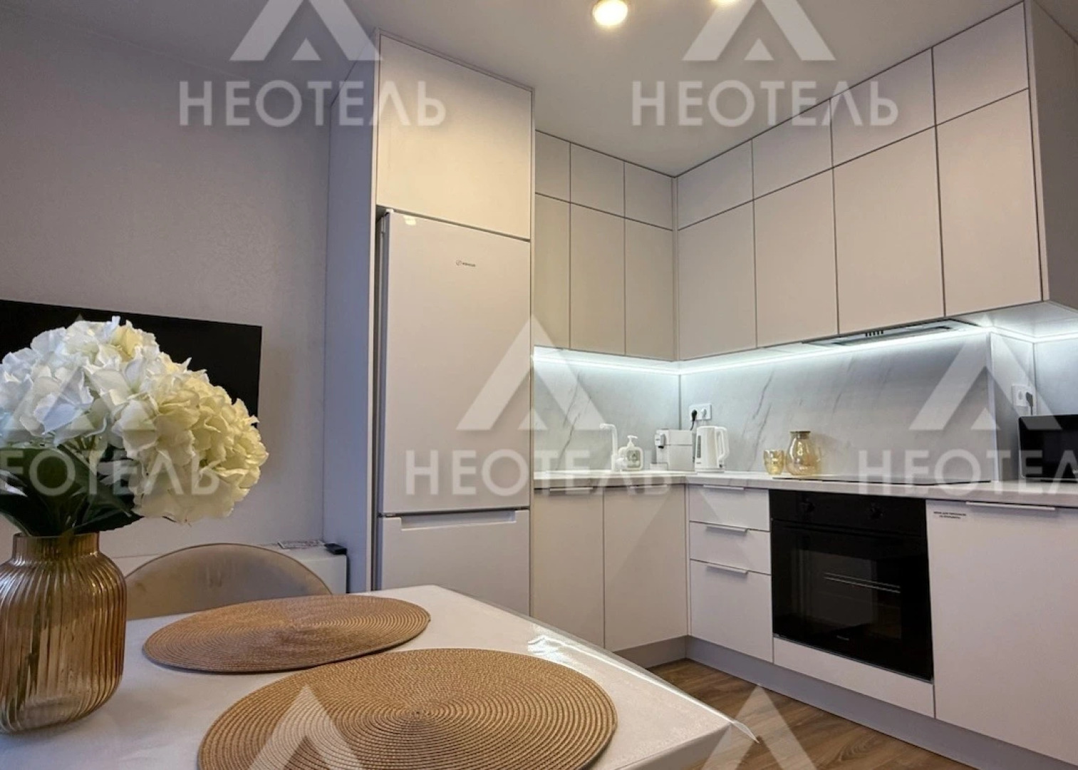 Квартира сети Неотель рядом с Московским проспектом, ОКБ, трассой М4