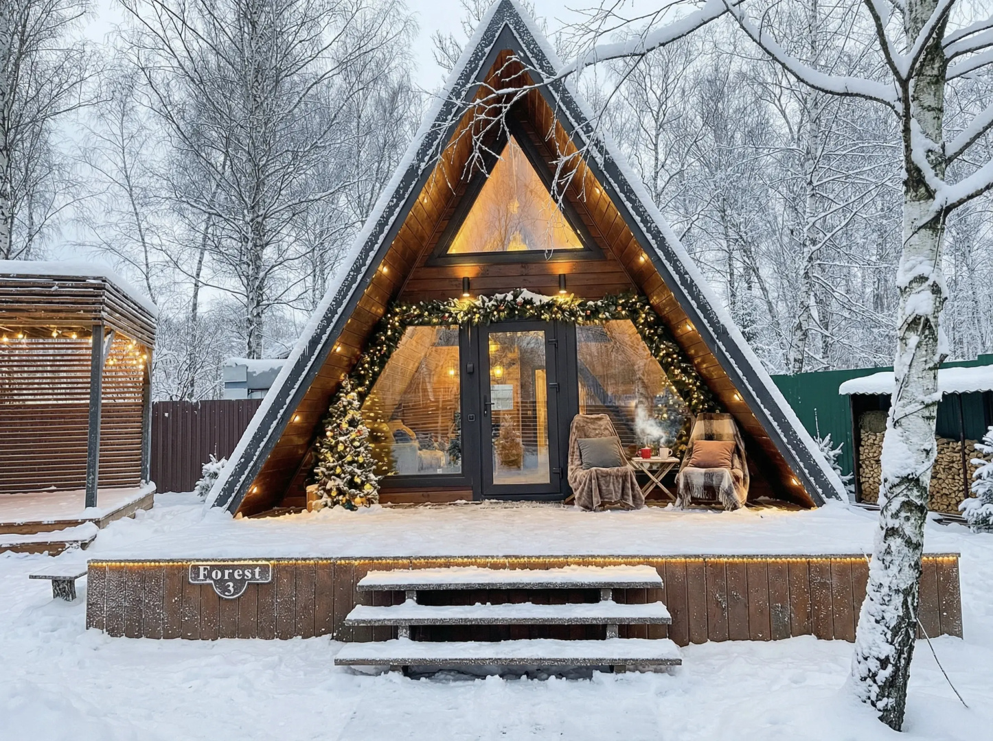 Частный дом Forest Glamp Uvarovo