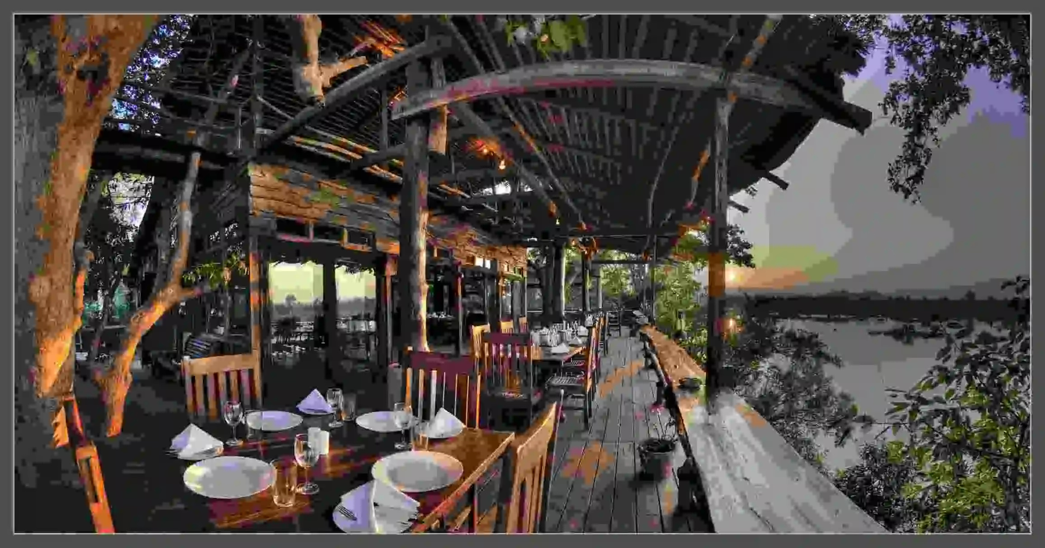Жилое помещение Pugdundee safaris- Ken river lodge Panna