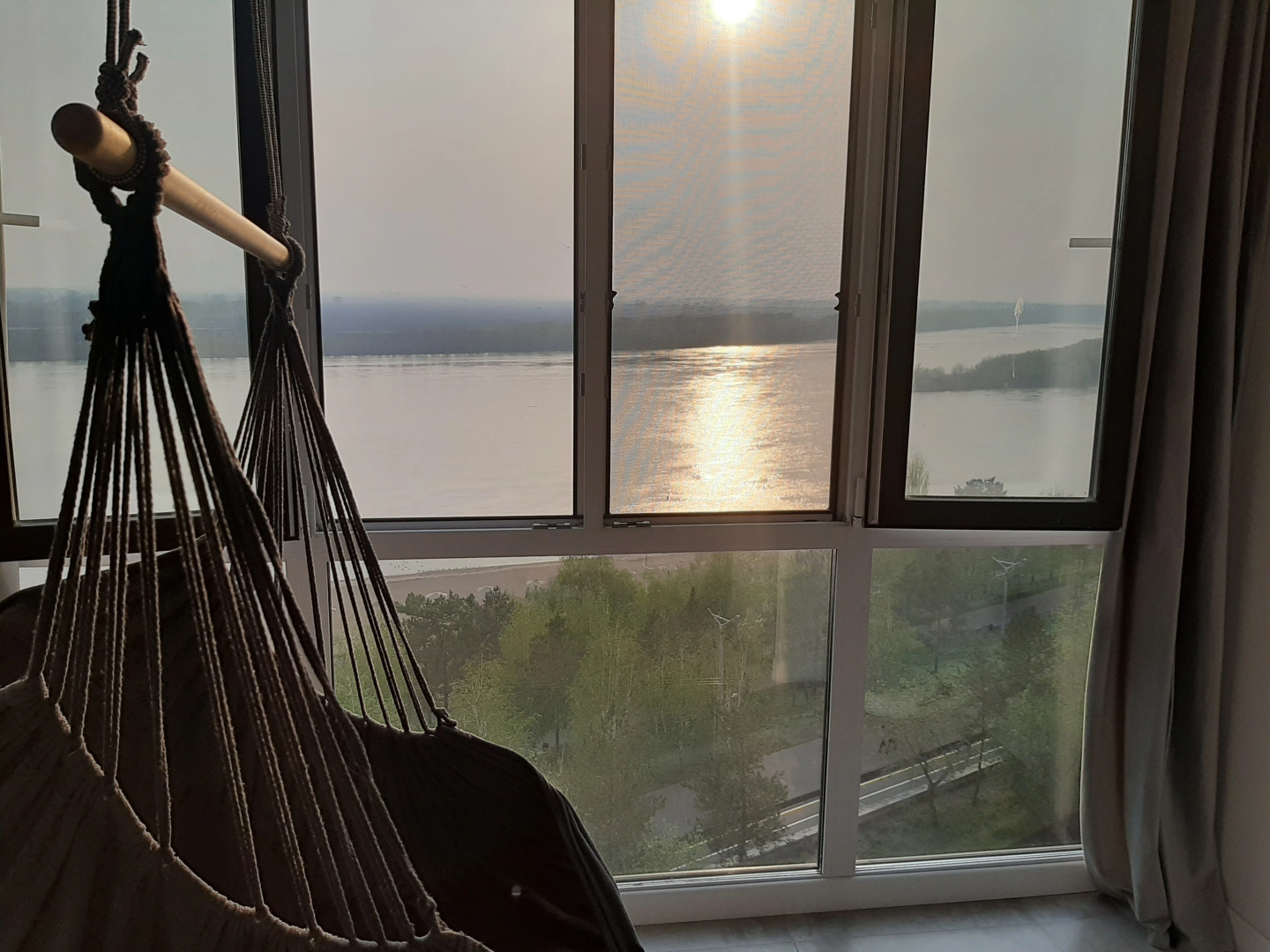 Квартира Двухкомнатная квартира на берегу реки