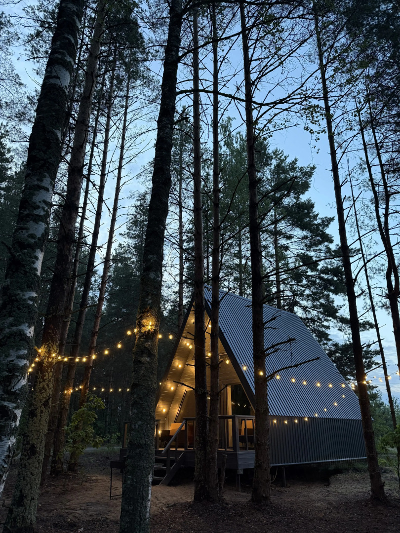 Частный дом Афрейм на берегу реки Пра