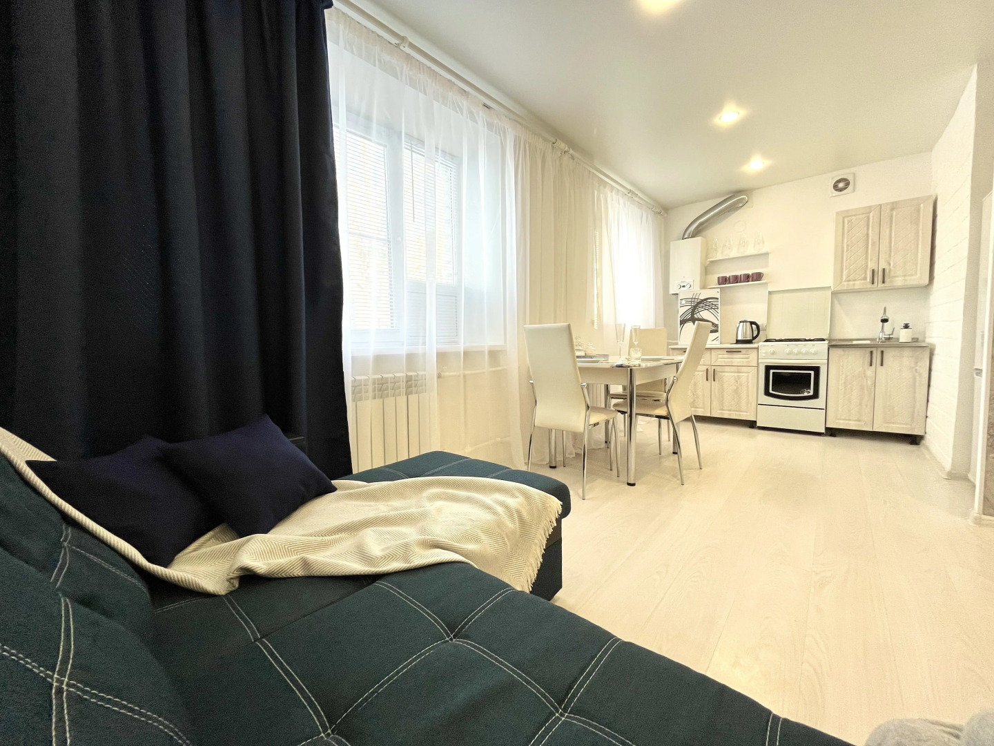 Квартира Студия Бесконтактное заселение Мкр. КПТ Odeyalkin