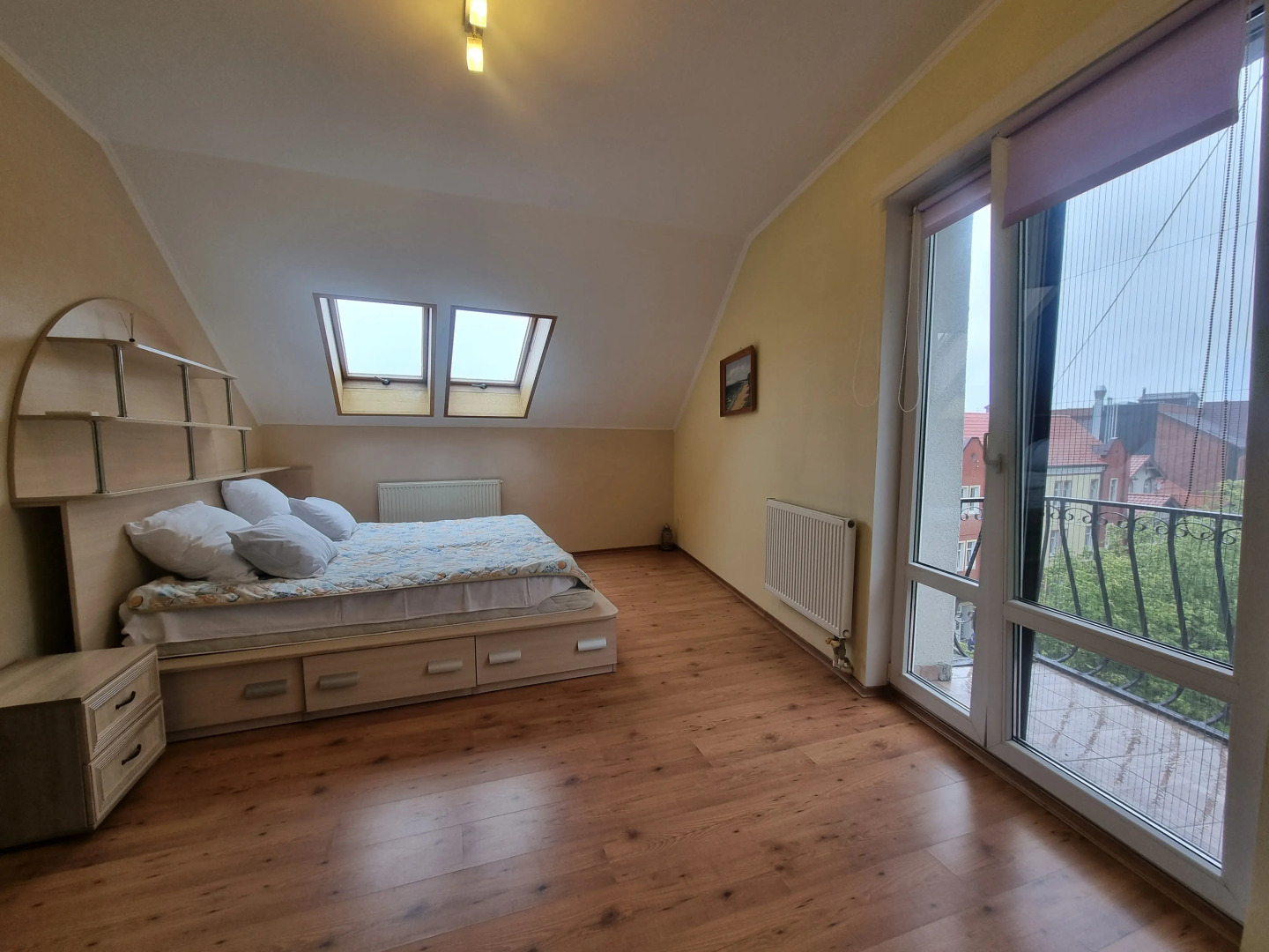 Апартаменты Двухуровневая Квартира с Видом на Море