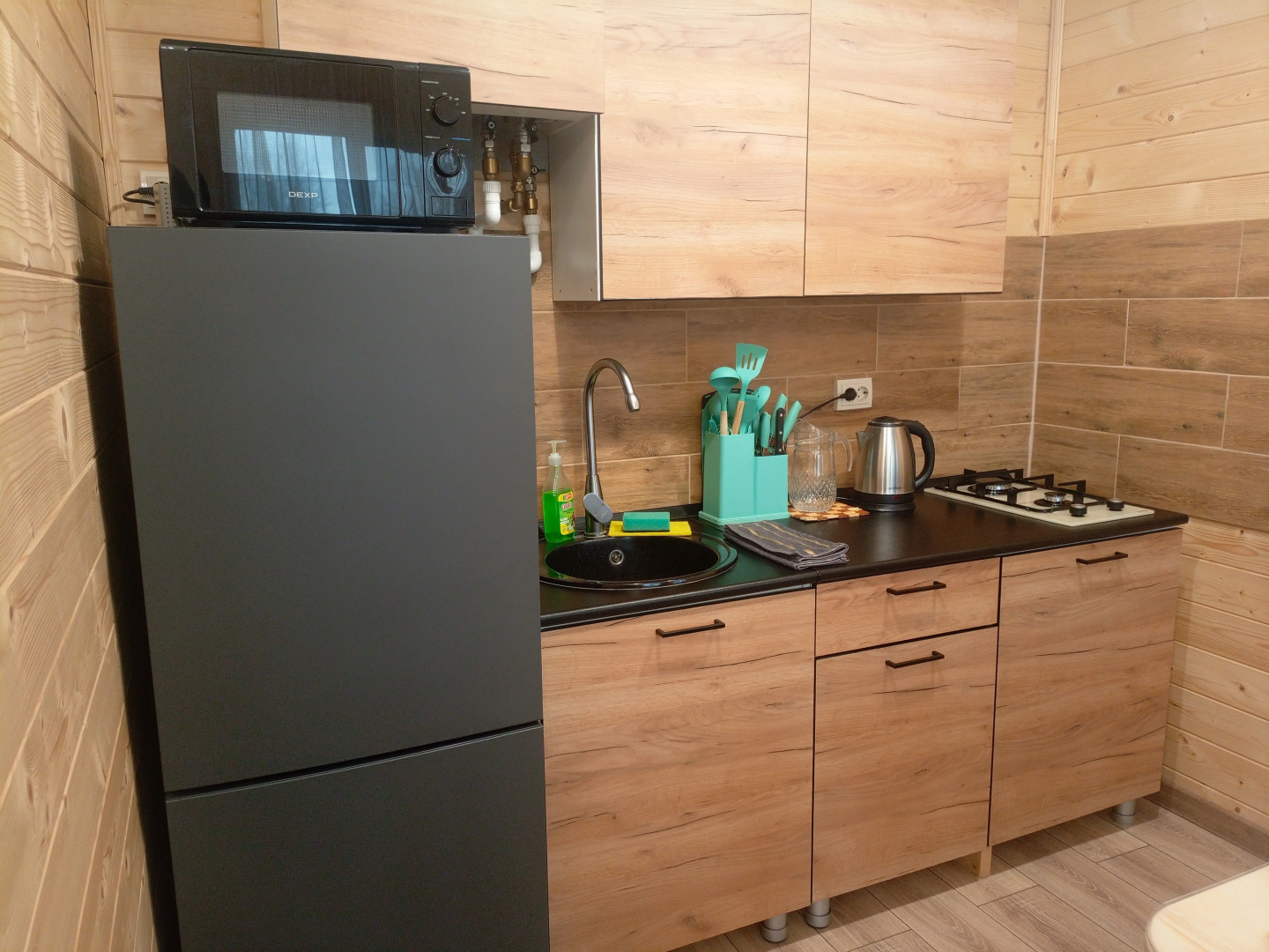 Частный дом Флотский домик с чаном