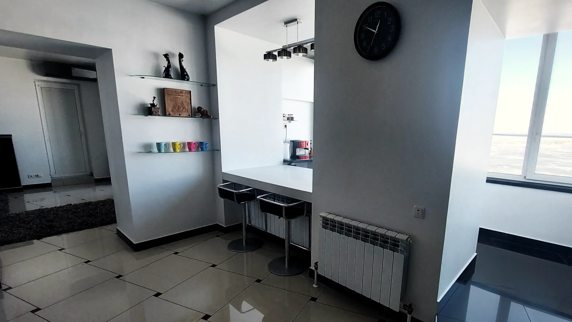 Квартира на берегу моря в центре города