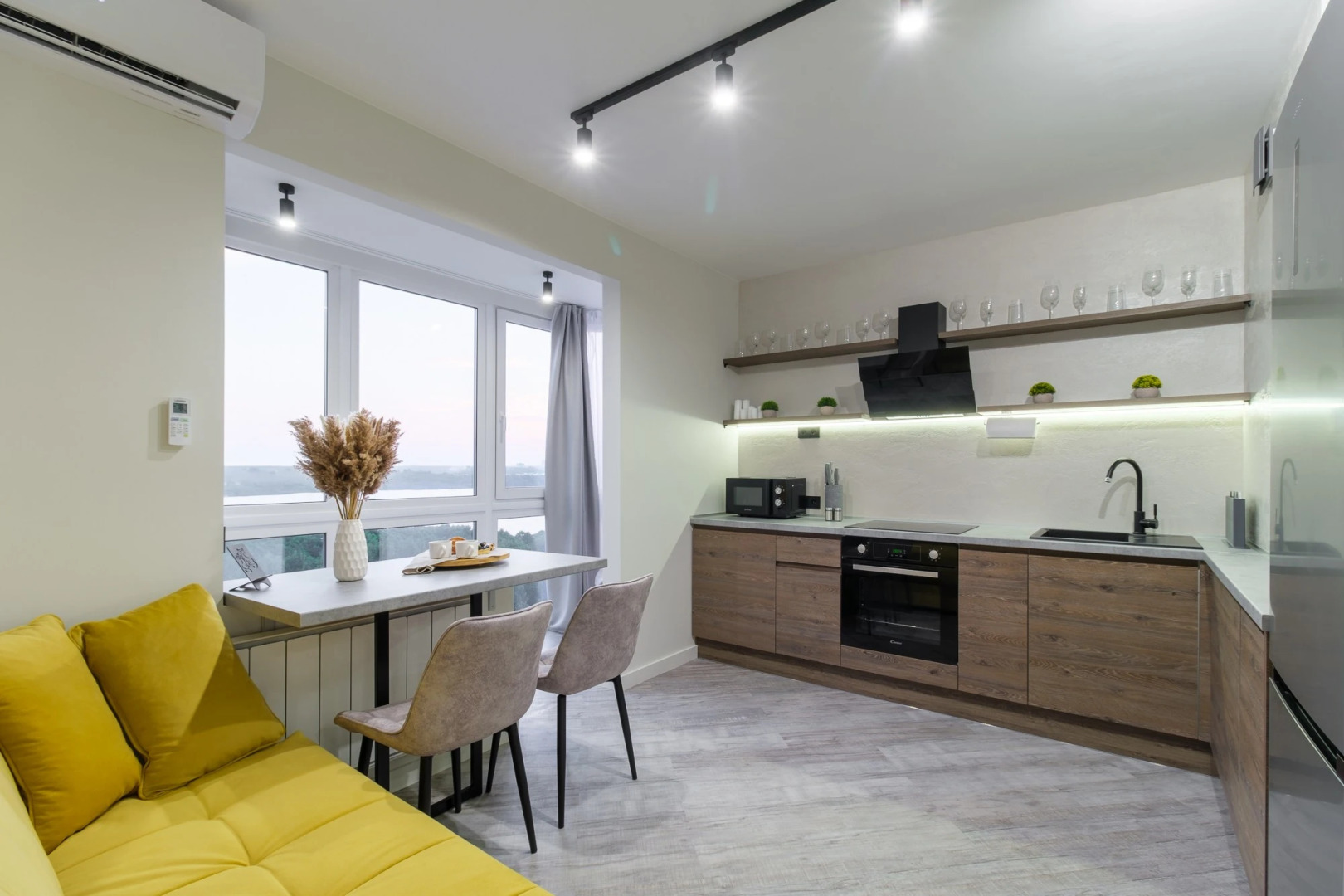 Квартира видовая в Лахте у башни Газпром и Финский залив