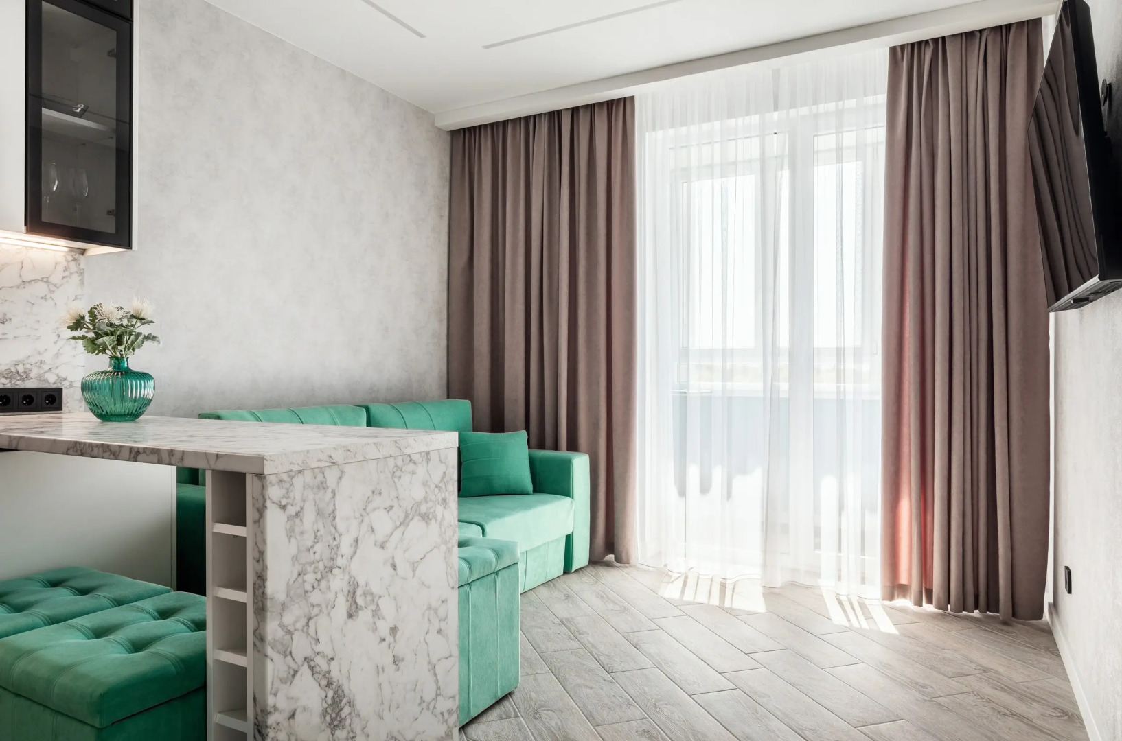 Апартаменты Bright oasis