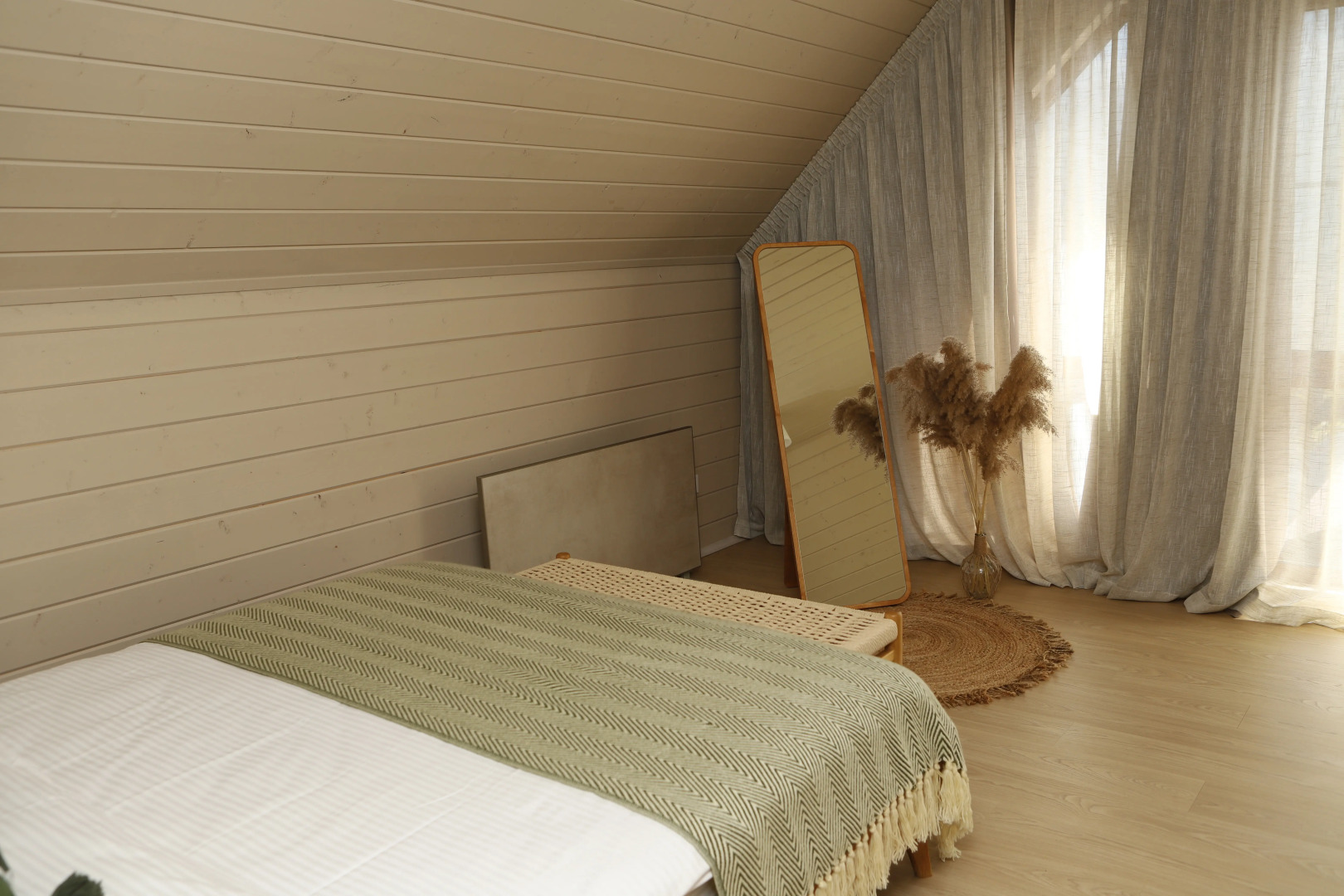 Частный дом Двухэтажный барнхаус с видом на горы