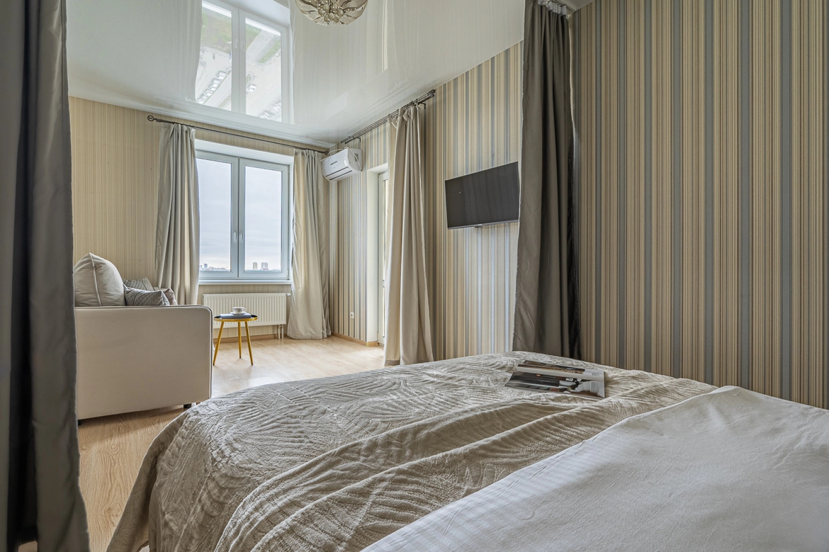 Квартира Уютная в современном районе рядом с автовокзалом