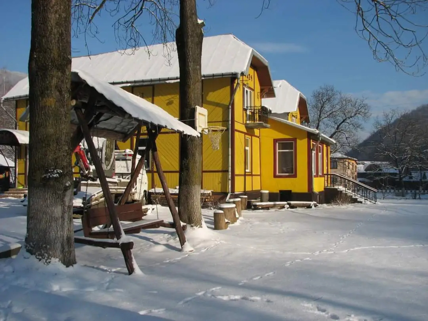 House With Mountain Views