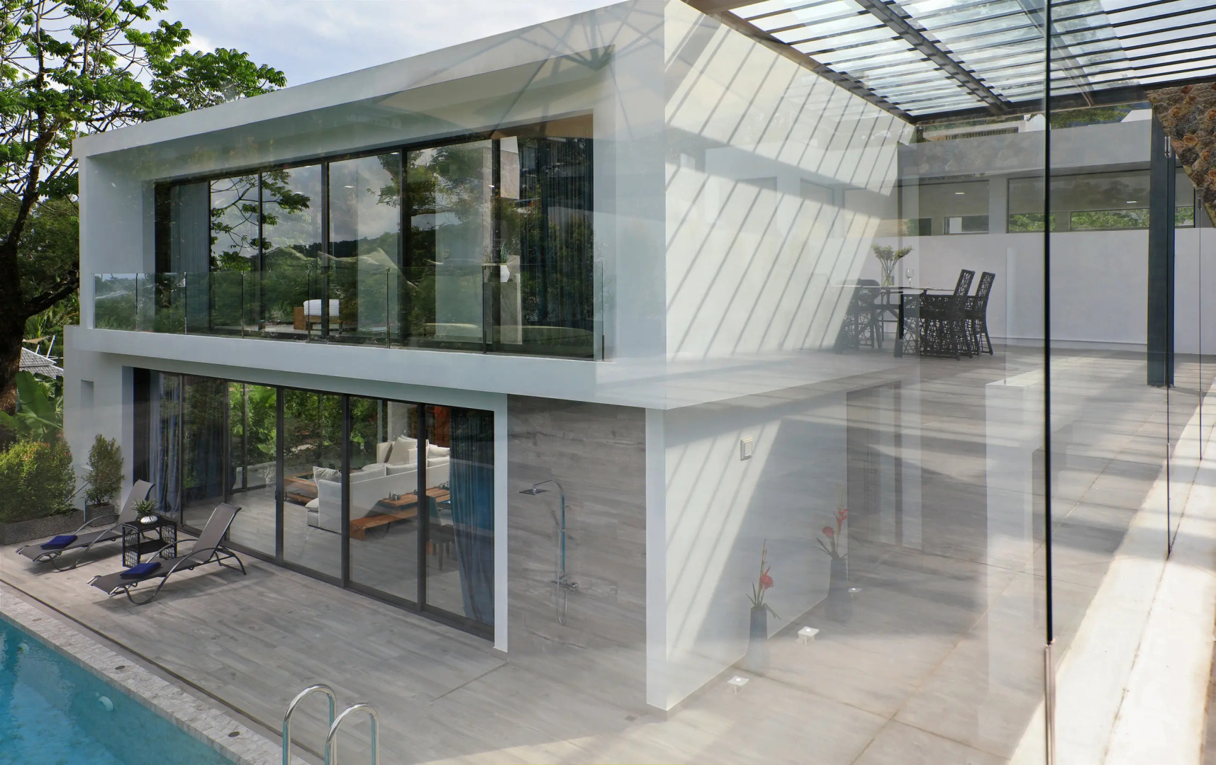 Вилла Svk-2 с Панорамным Видом на Море 4 Спальни Частный Бассейн Камала Бич