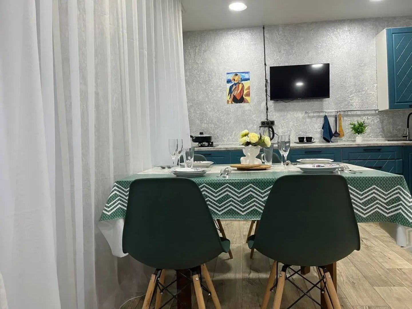 Квартира Большая Уютная 3-Комнатная