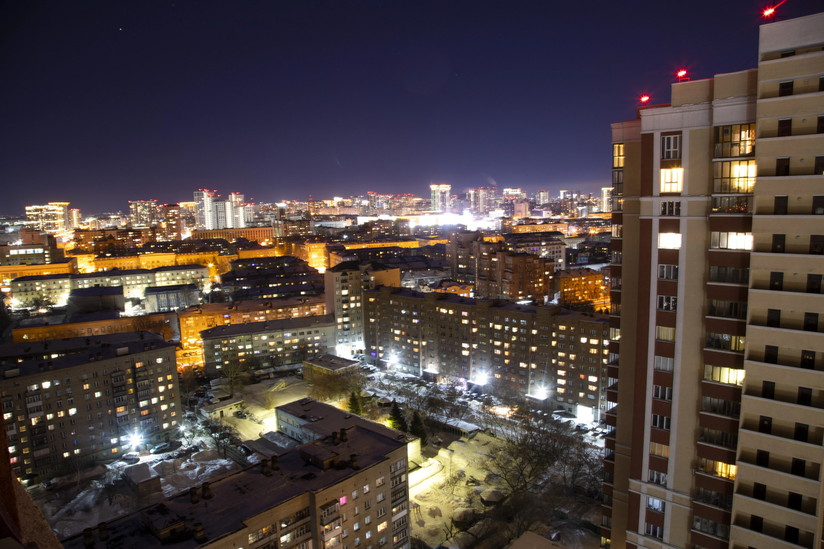 Апартаменты на 25 этаже