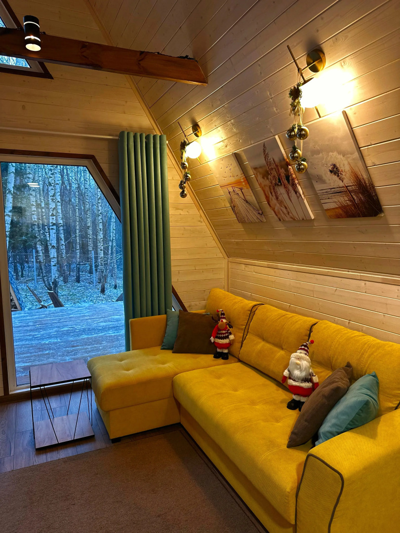 Частный дом с камином