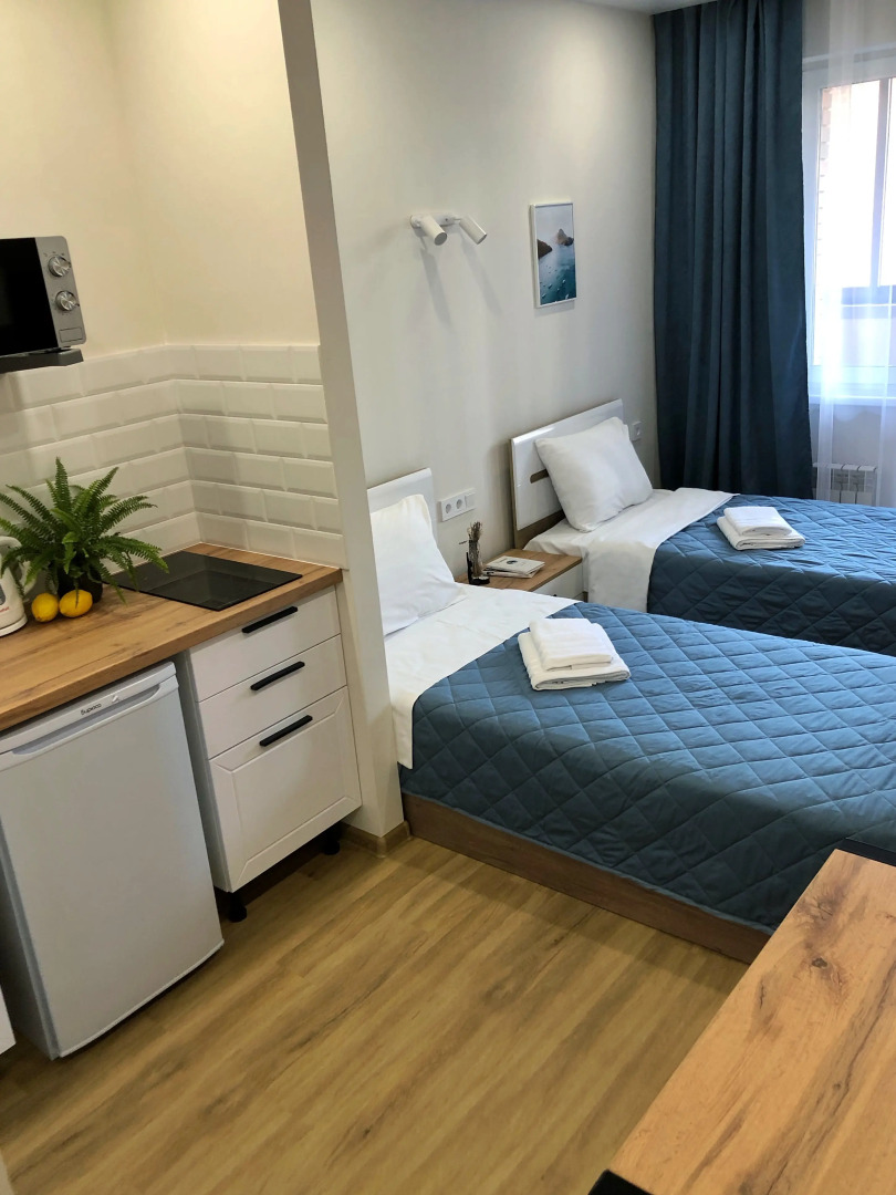 Апартаменты Лето возле Аэропорта на 2 гостя