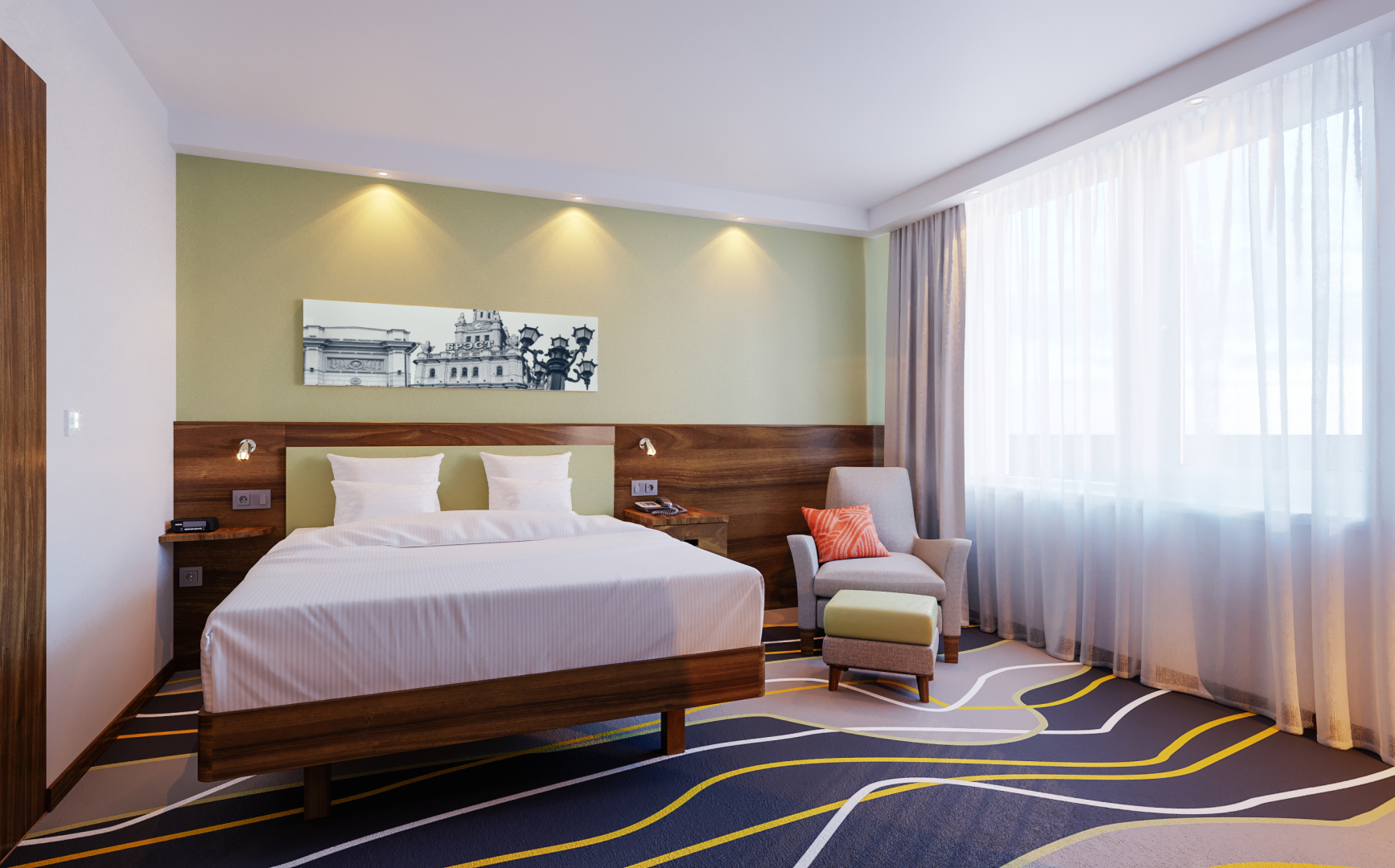 Отель Hampton by Hilton Brest
