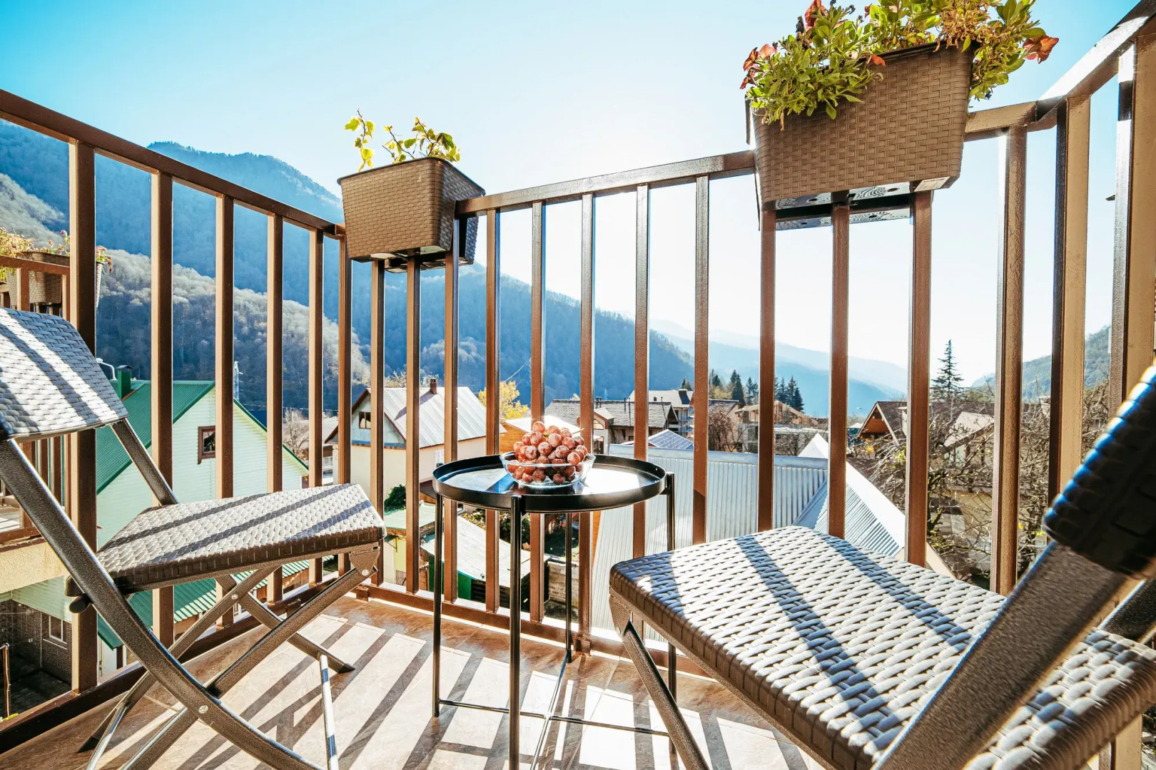 Квартира Студия 23 с видом на горы