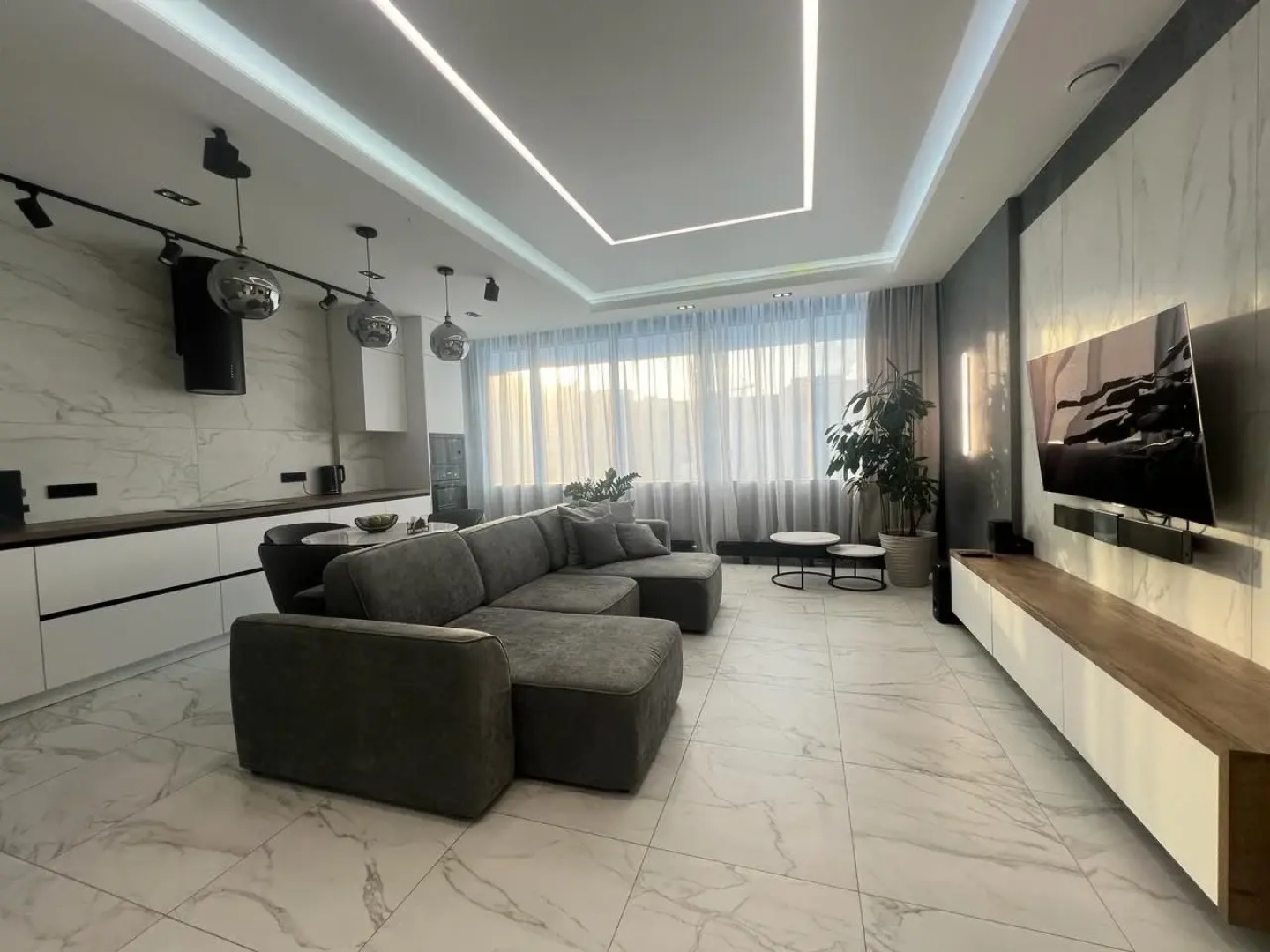 Апартаменты с Дизайнерским Ремонтом