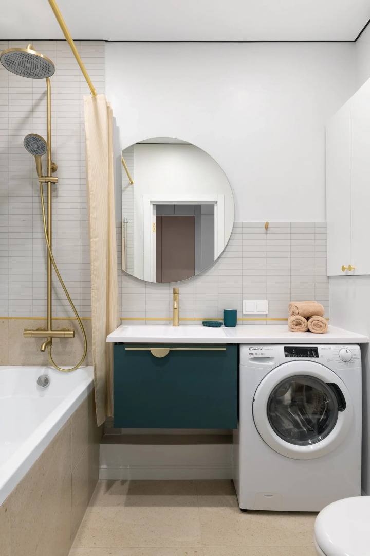 Апартаменты Fox Homes 1к. квартира с современным дизайном на Левом берегу Дона