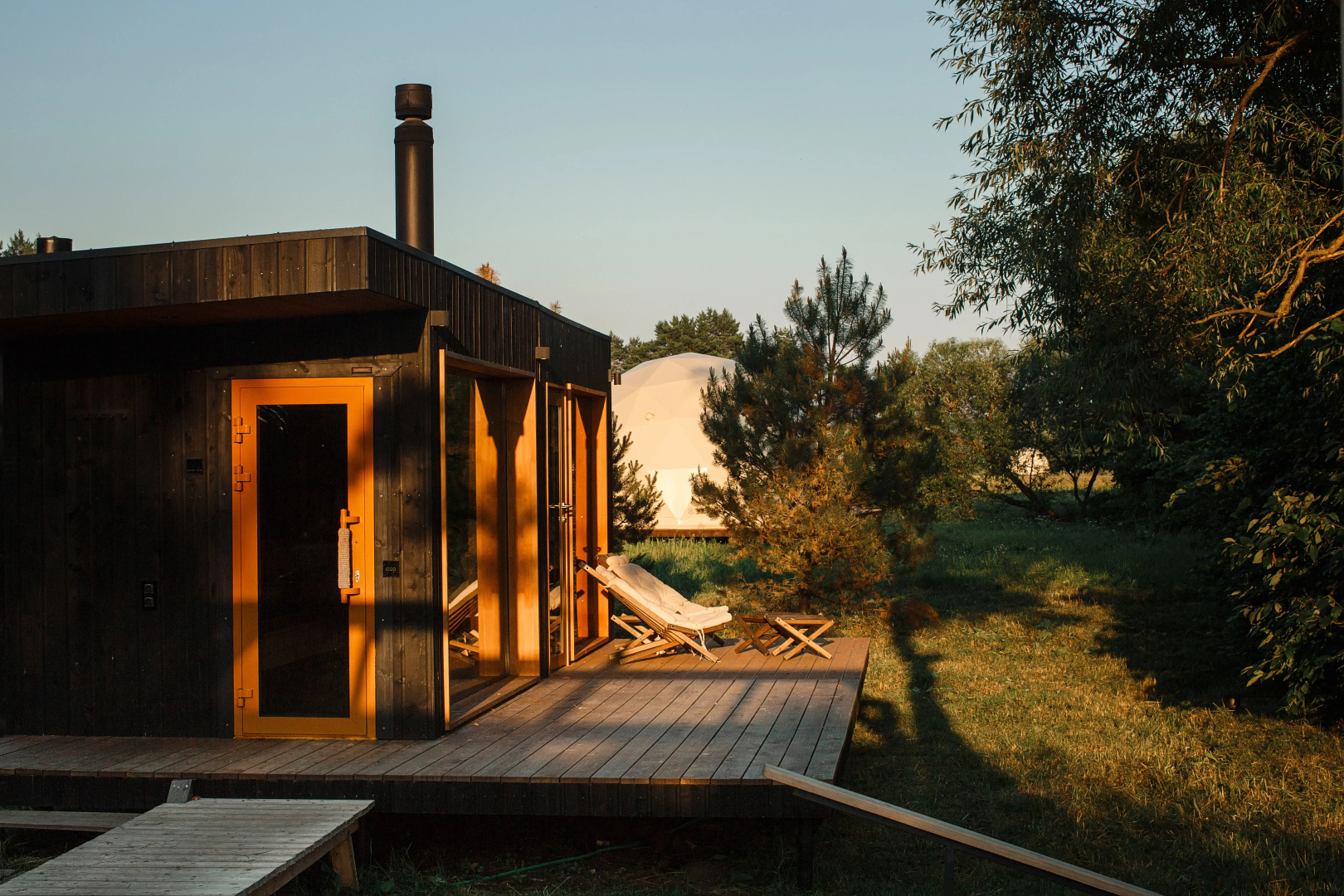 Глэмпинг Точка Немо