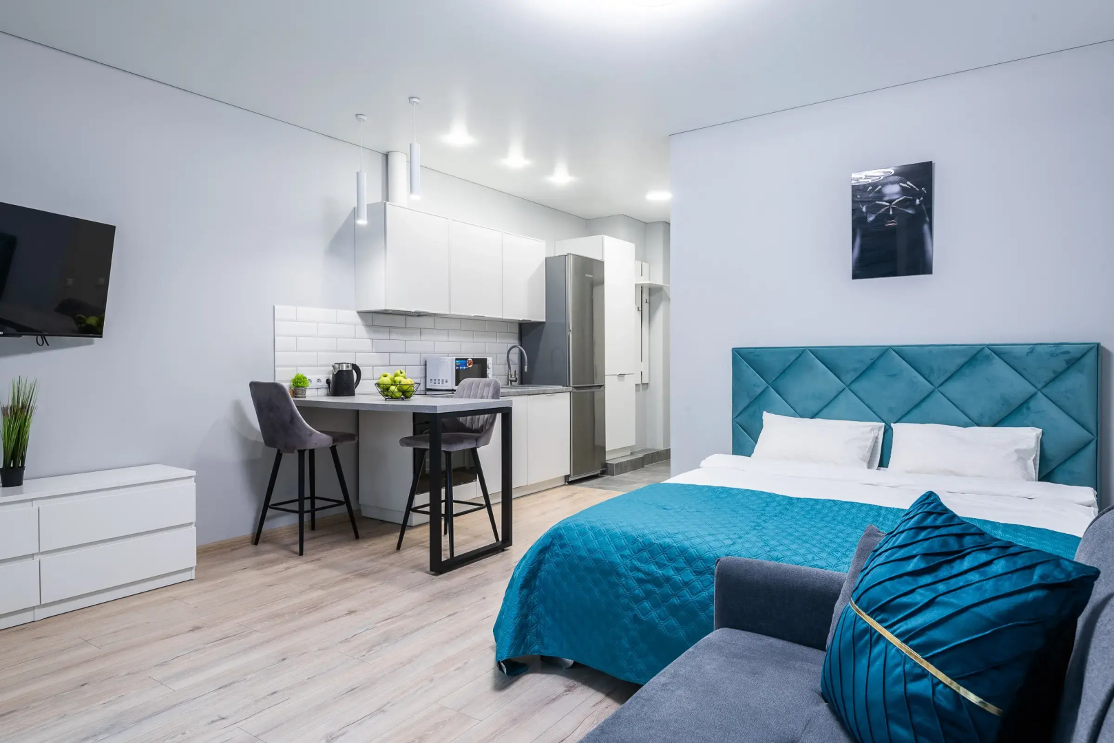 Квартира студия на сутки Минск Мир Быстрое заселение Wi-Fi Подходит для командировок и отдыха