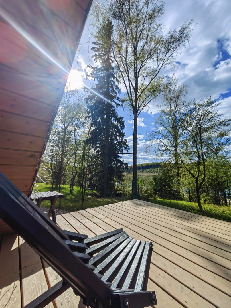 Частный дом A-frame На холме