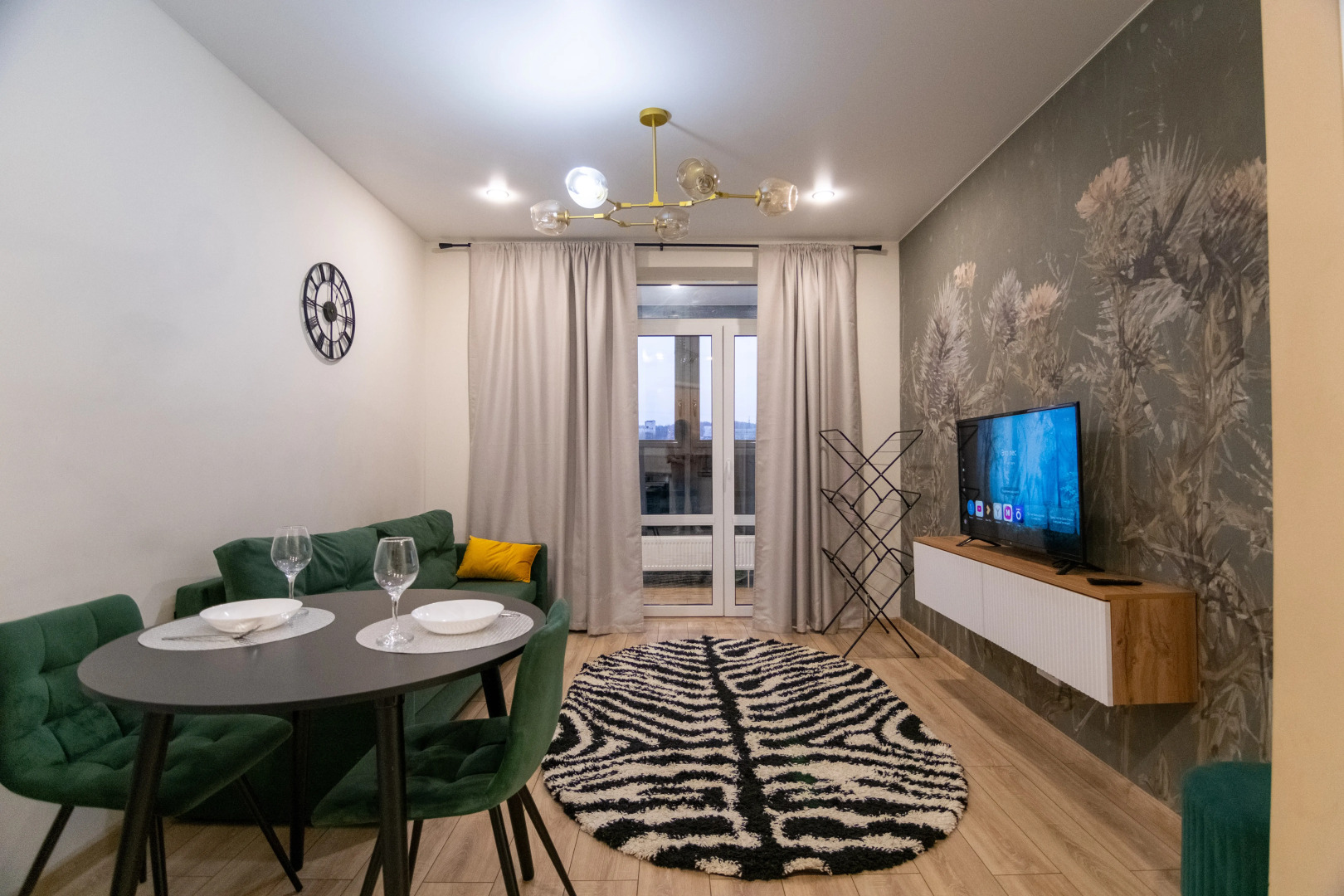 Апартаменты в тихом районе на двоих