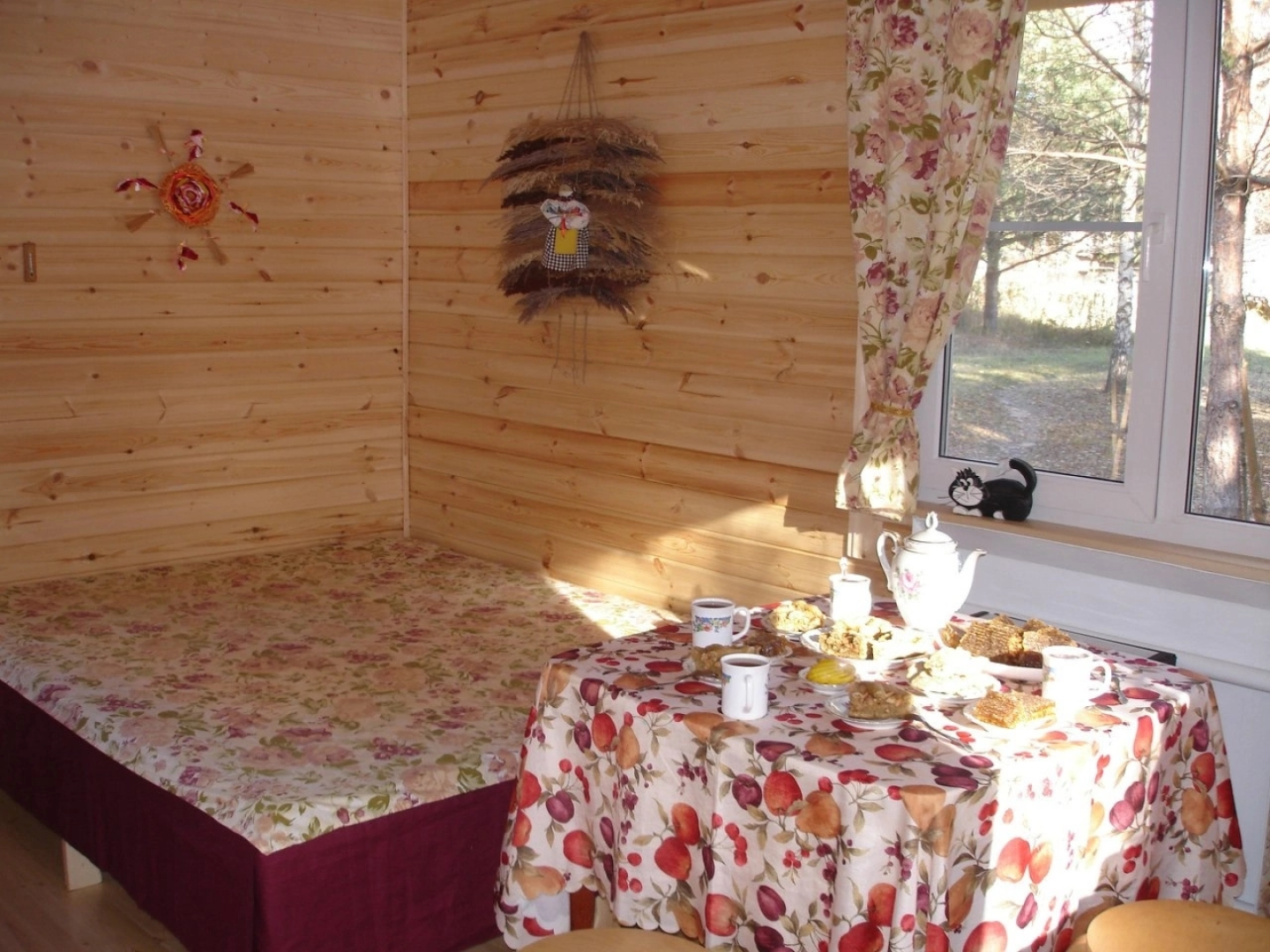 Апартаменты Уютный дом на природе в лесу