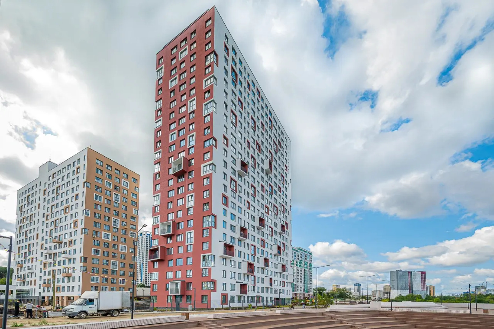 Квартира Студия на Уктусе 21 этаж вид на пруд