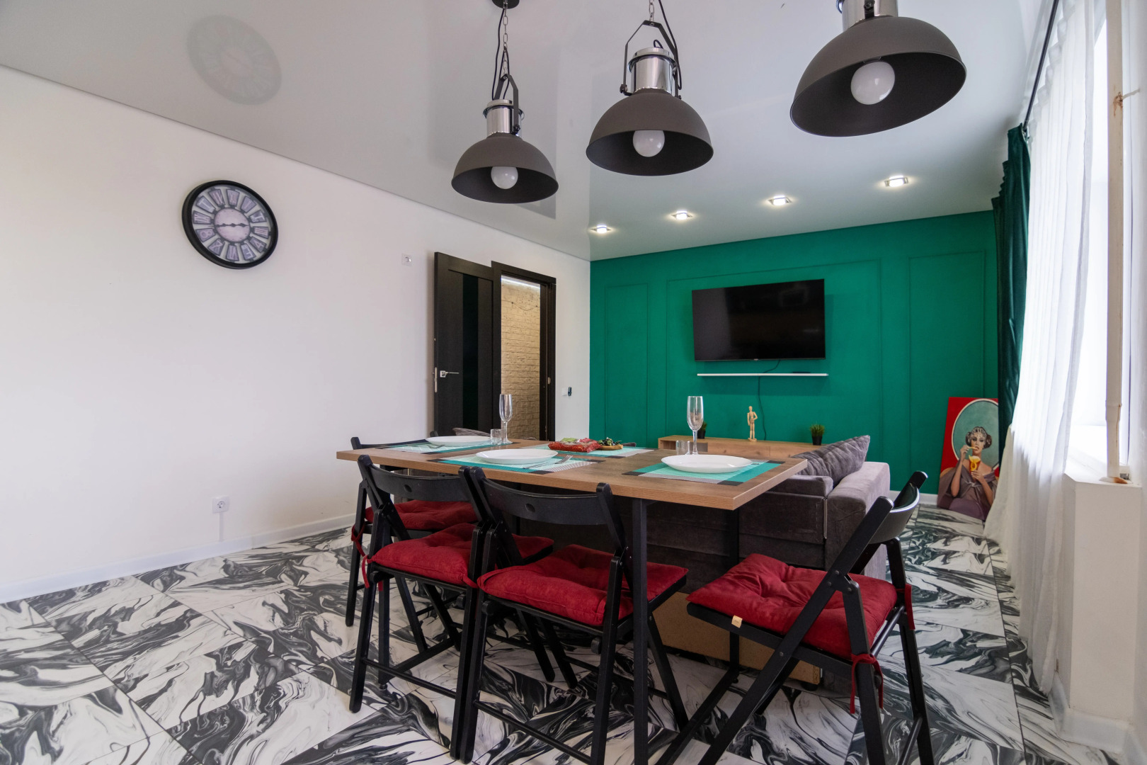 Апартаменты с панорамным видом на город