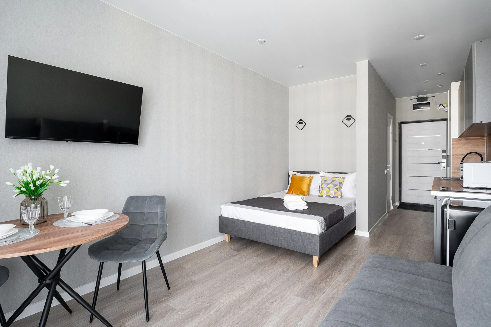 Апартаменты Оранж УК Атмосфера с Видом на Горы