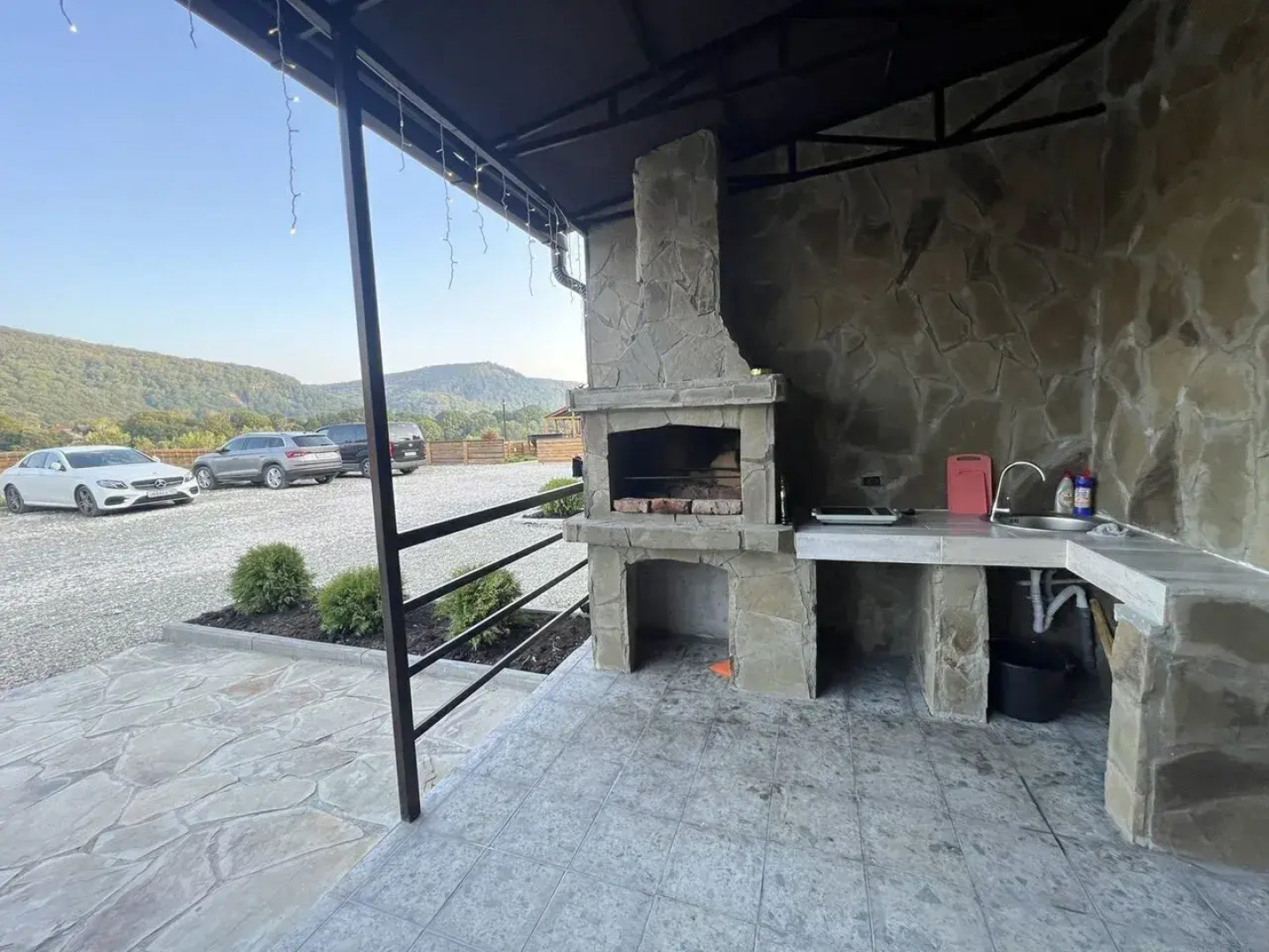 Частный дом с баней и бассейном