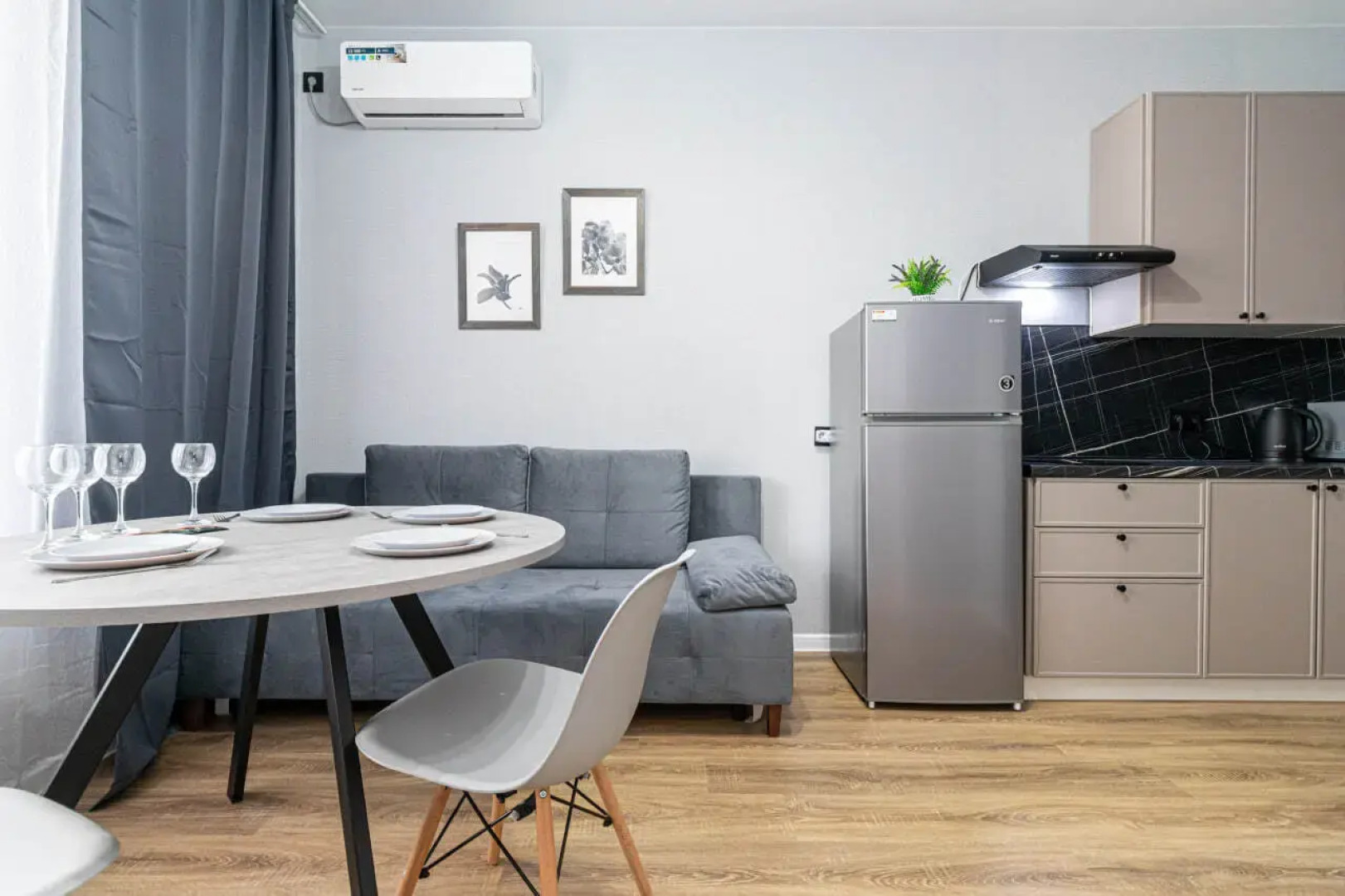 Апартаменты Уютные 1-ком в ЖК Фонтаны