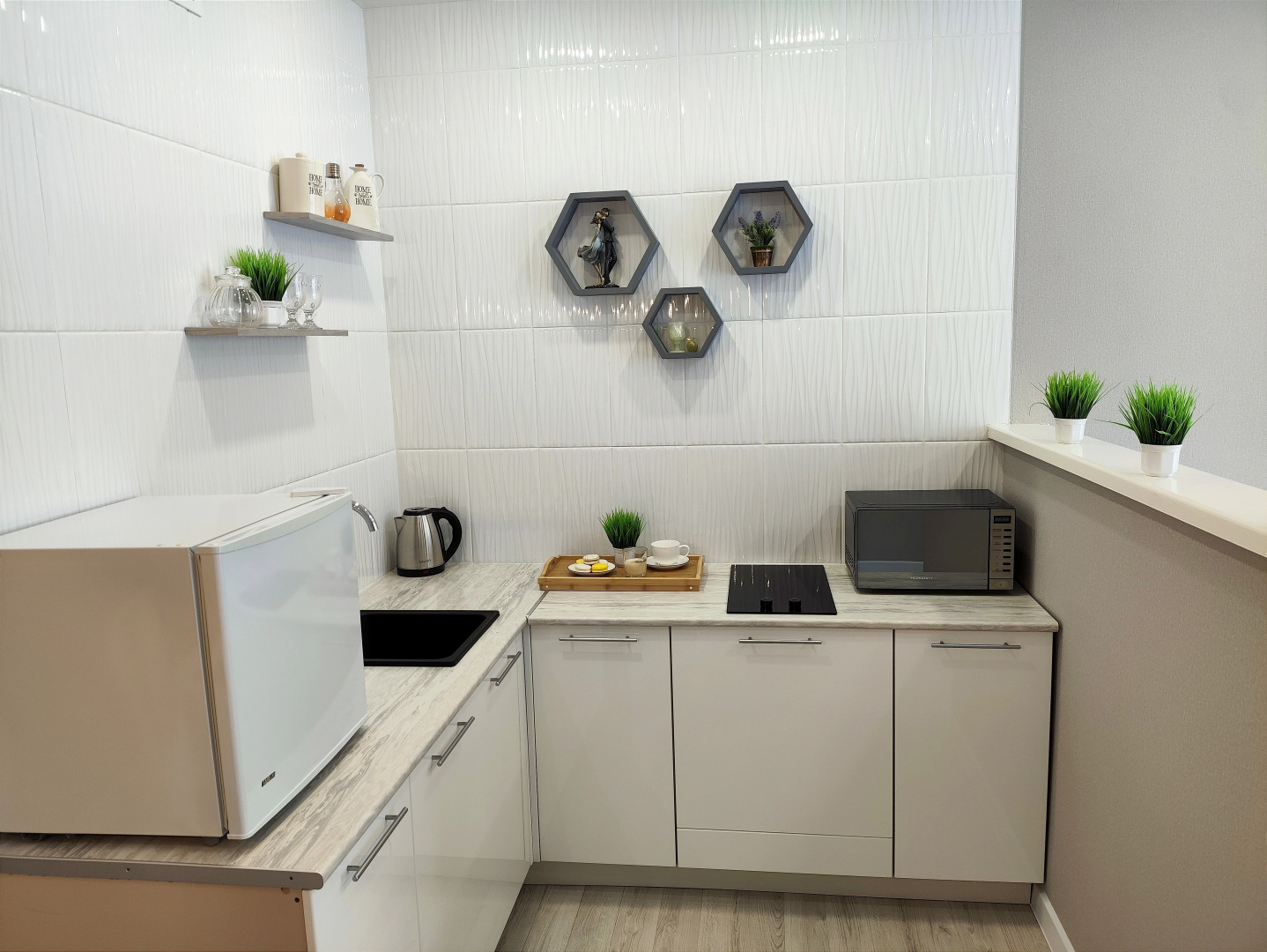 Квартира Enigma Apartments - Студия с панорамным окном в ЖК Аквамарин