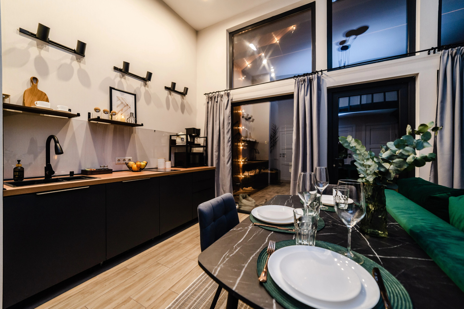 Частный Дом Барнхаус №1 с дровяной баней и горячей купелью, на 7 госте