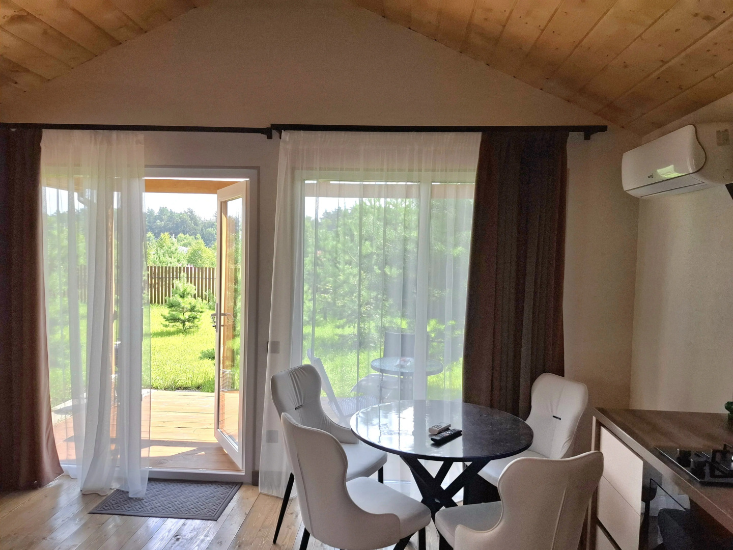 Частный дом 42м в лесной зоне рядом со Звенигородом