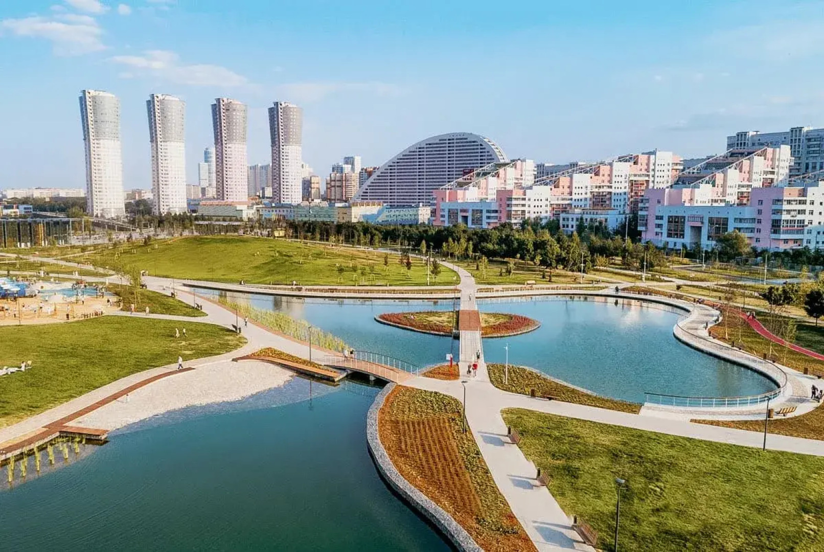 Квартира с видом на Москоу-Сити на Ходынском бульваре