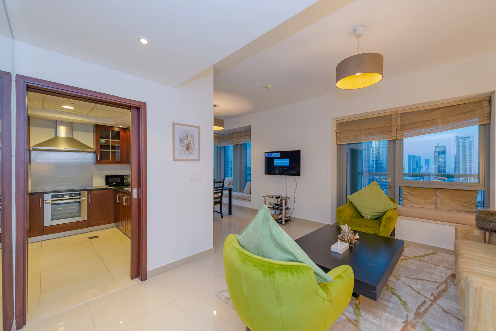 Апартаменты Marco Polo - Full Burj Khalifa View, Close to The Dubai Mall